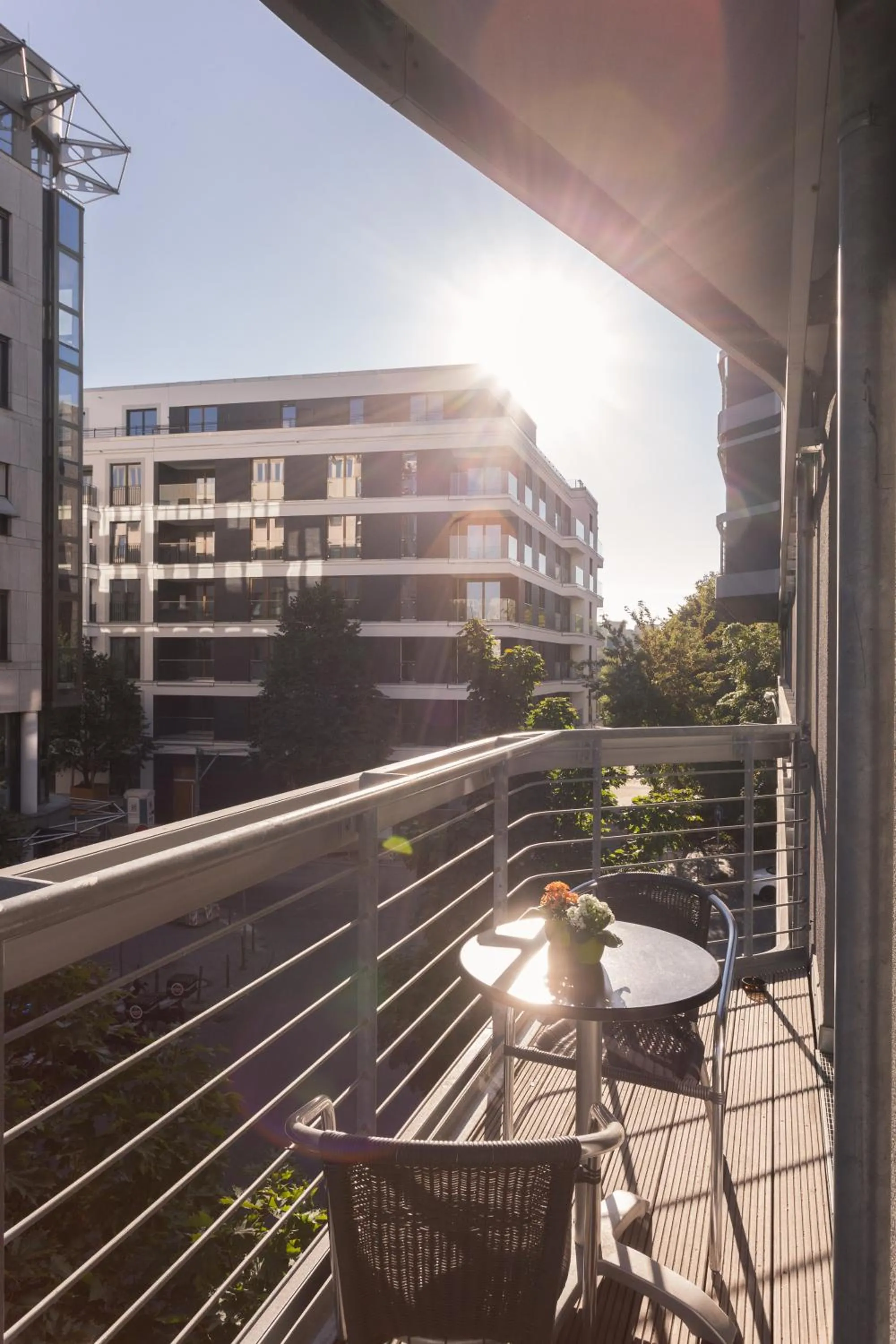 Balcony/Terrace in Grimm's Berlin Mitte