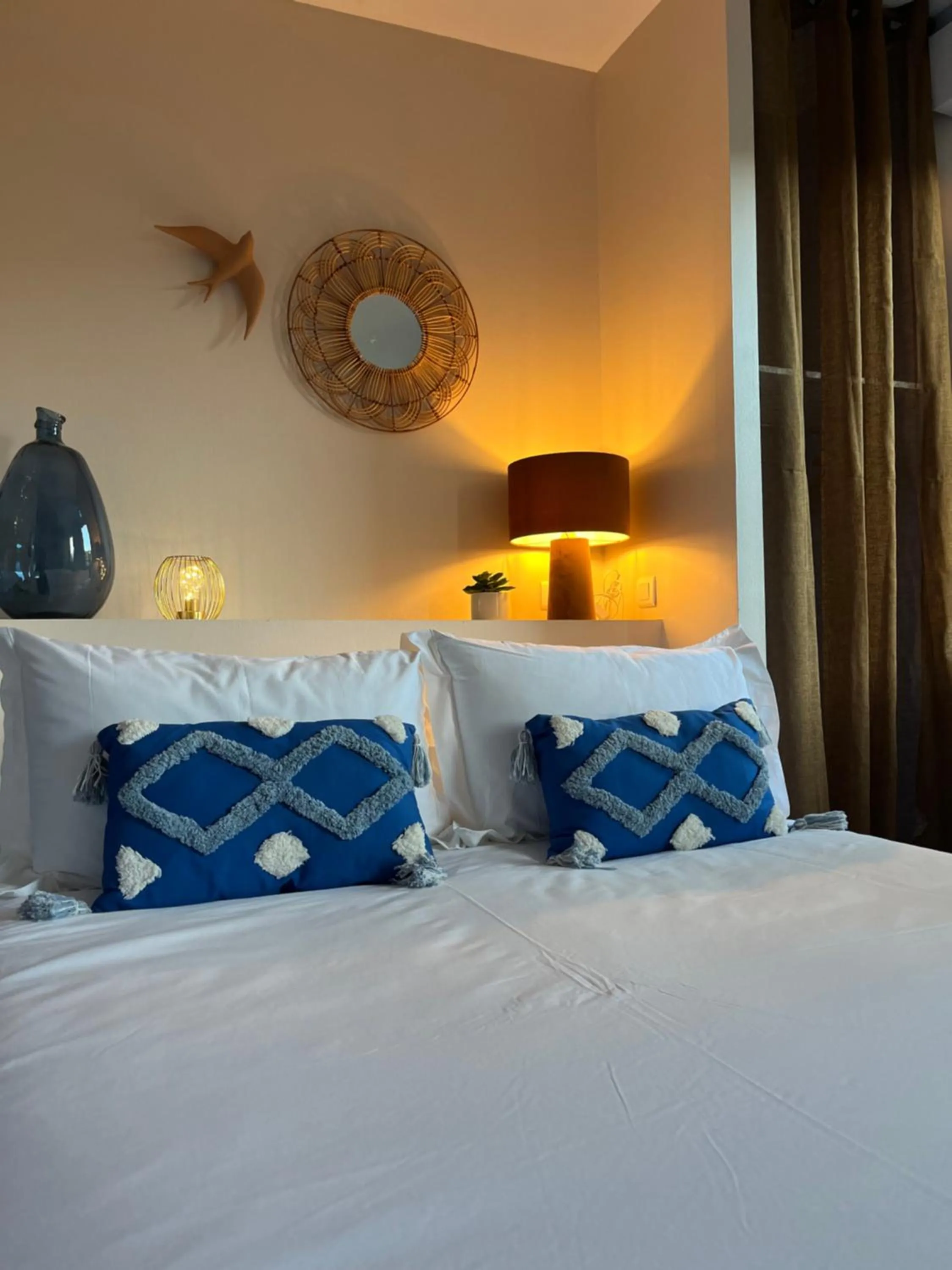 Bedroom, Bed in Hotel Princesse D'Azur