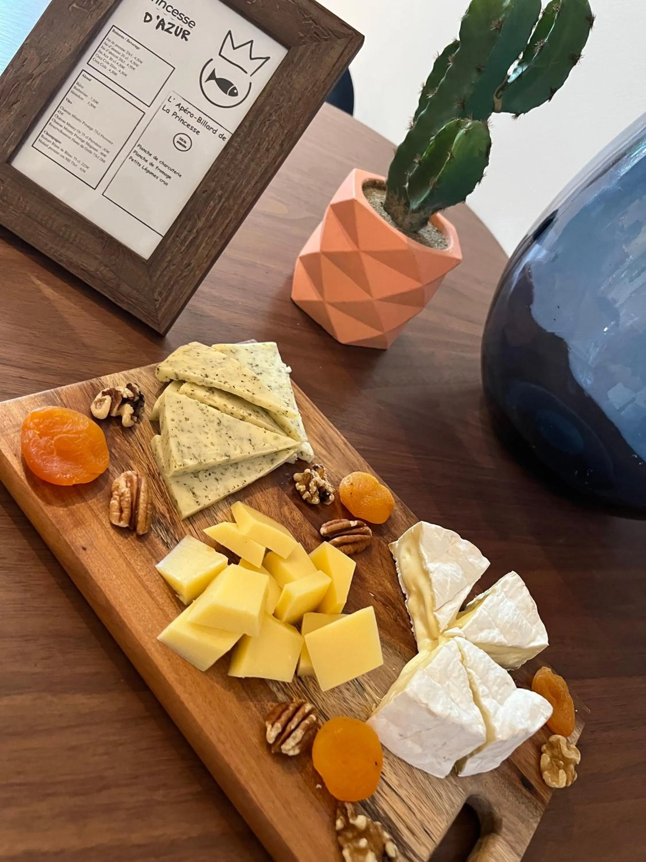 Food and drinks in Hotel Princesse D'Azur