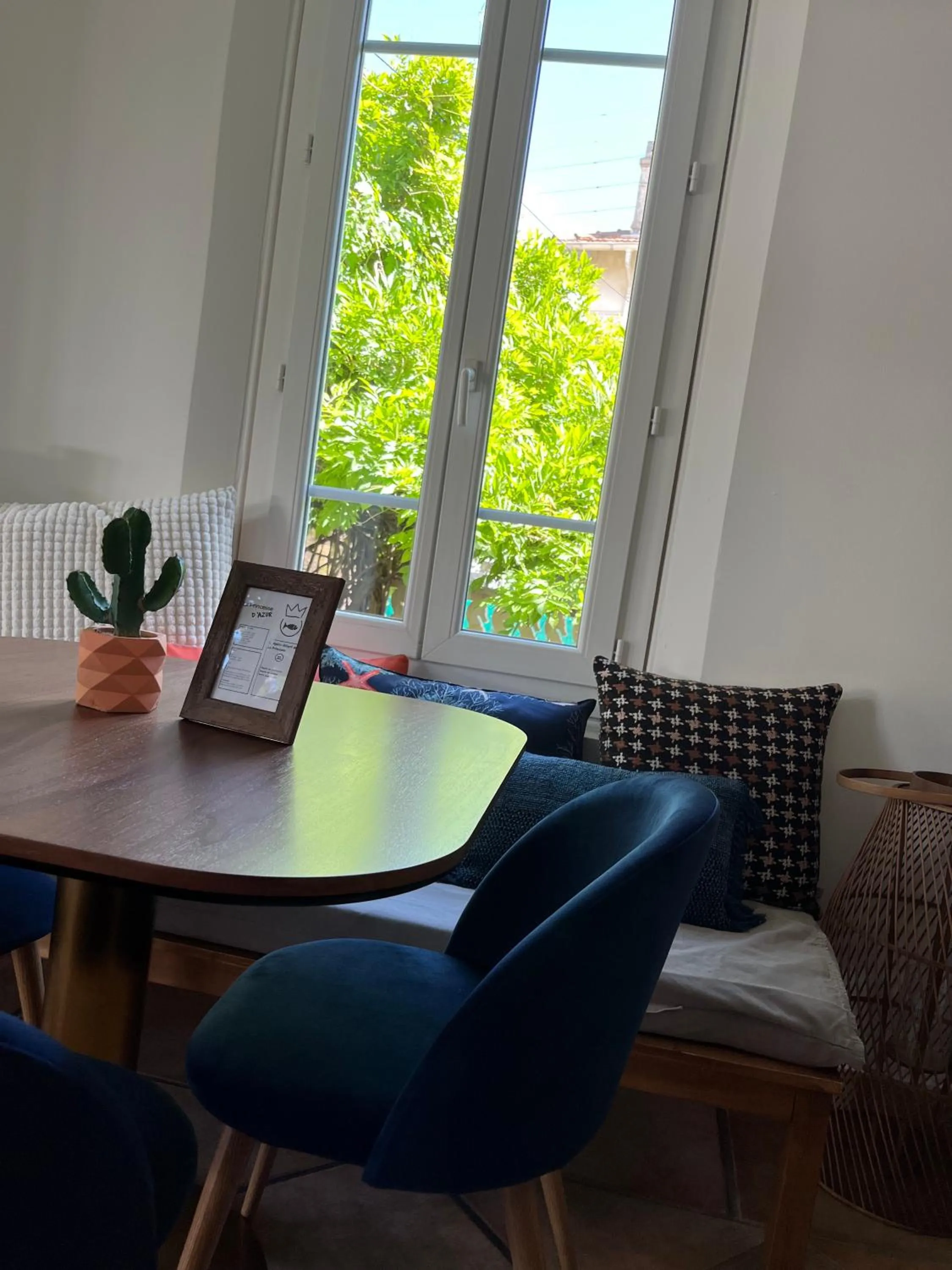 Living room in Hotel Princesse D'Azur