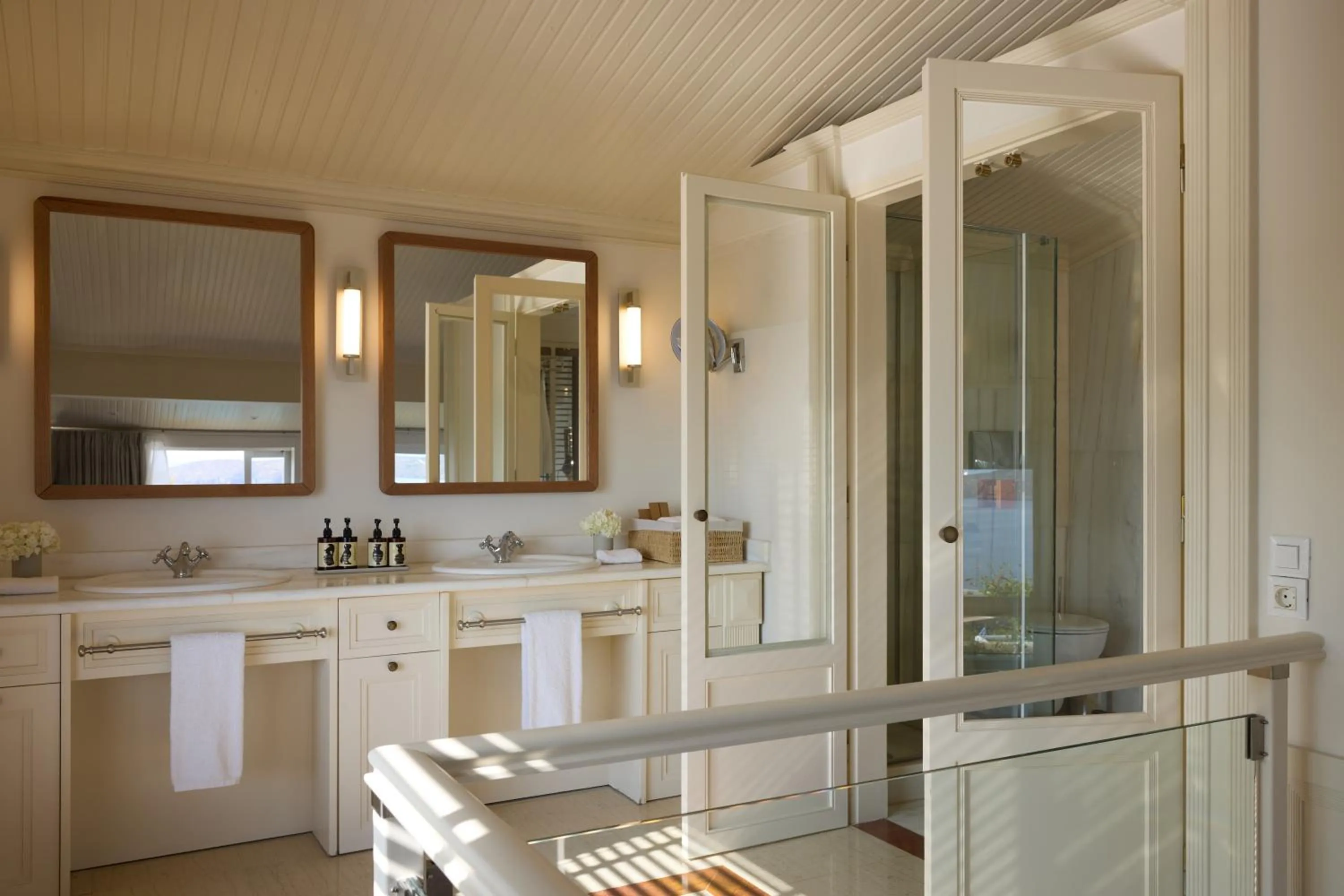 Bathroom in Elounda Gulf Villas by Sandglass