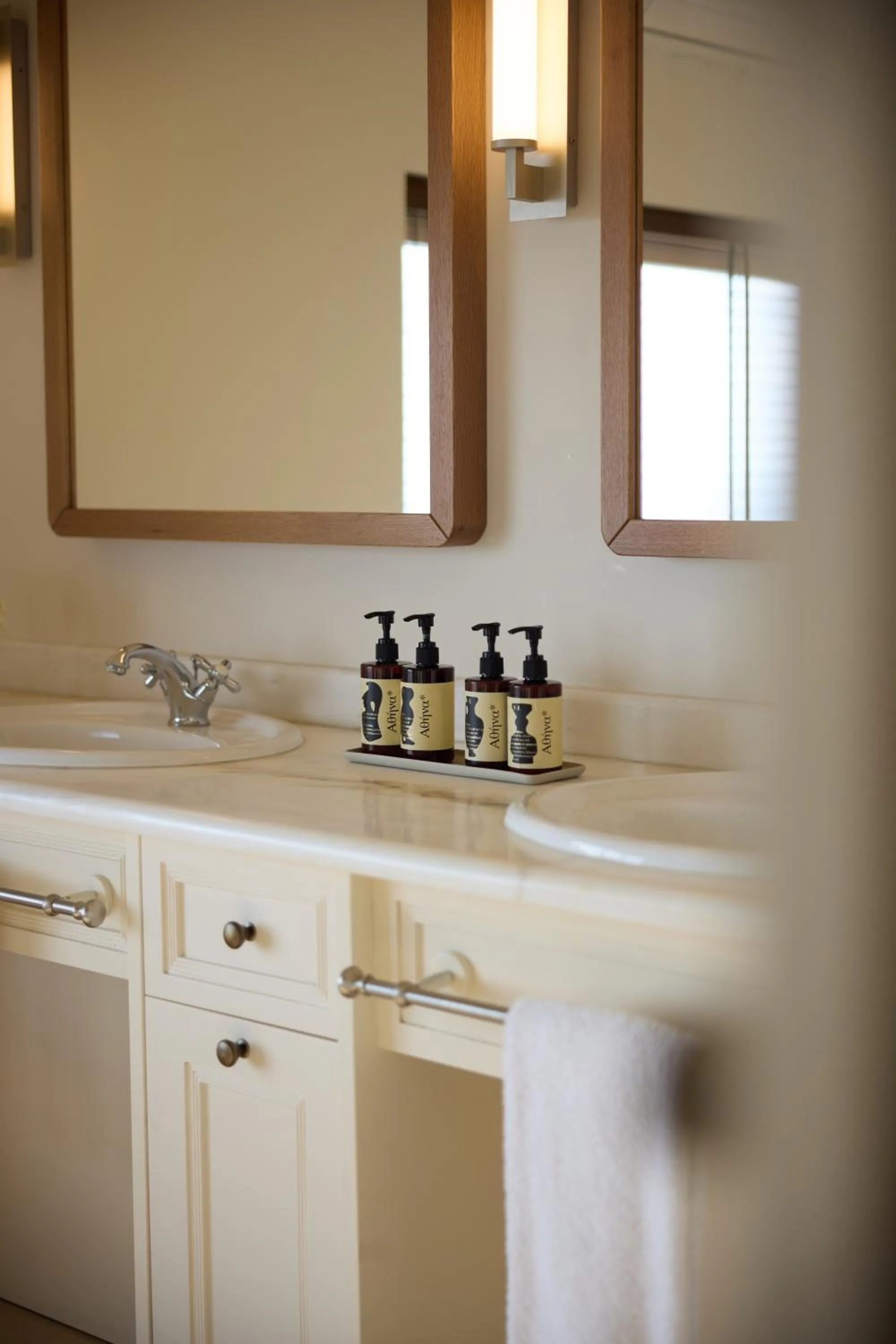Bathroom in Elounda Gulf Villas by Sandglass