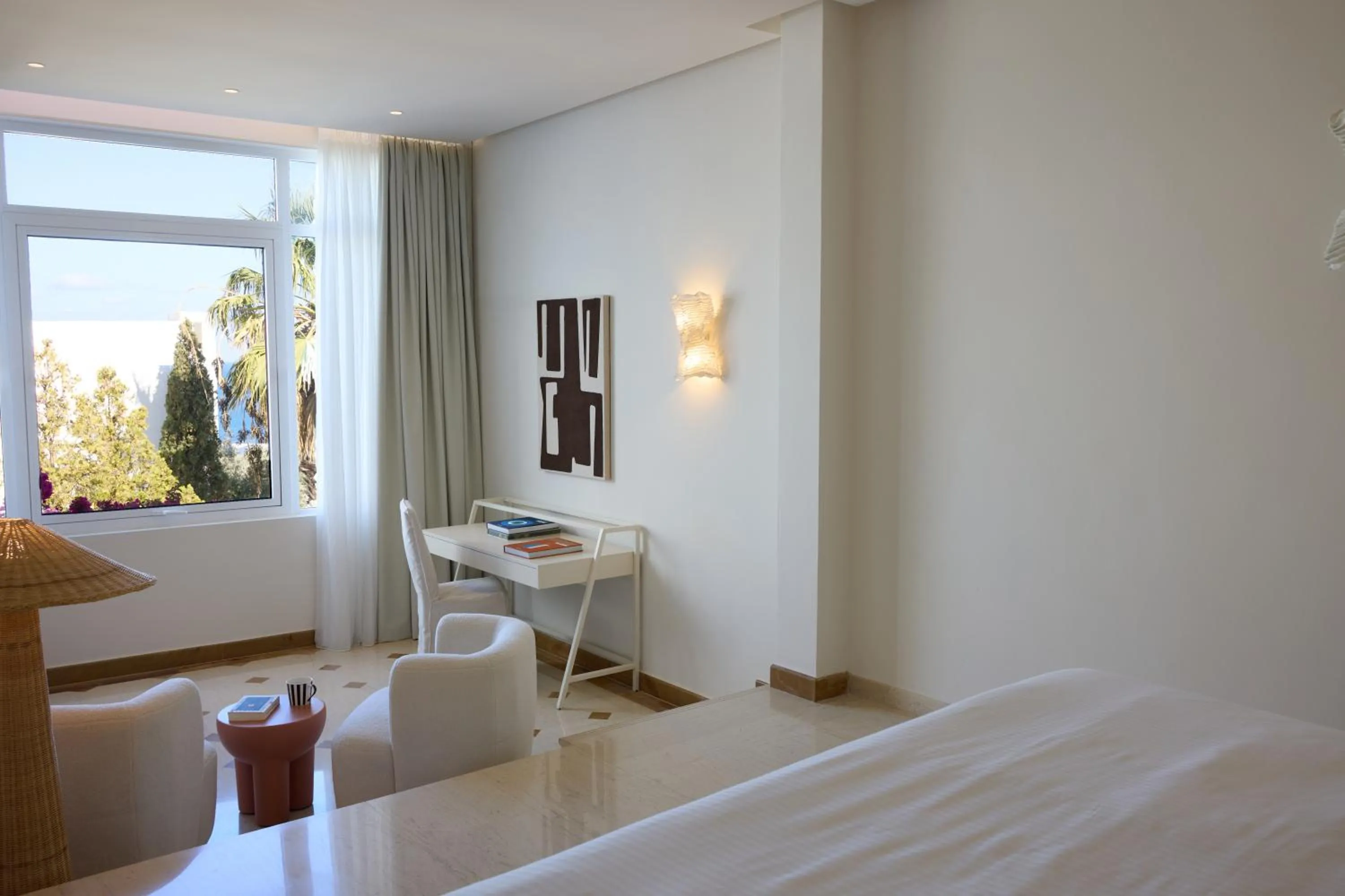 Photo of the whole room, Bed in Elounda Gulf Villas by Sandglass