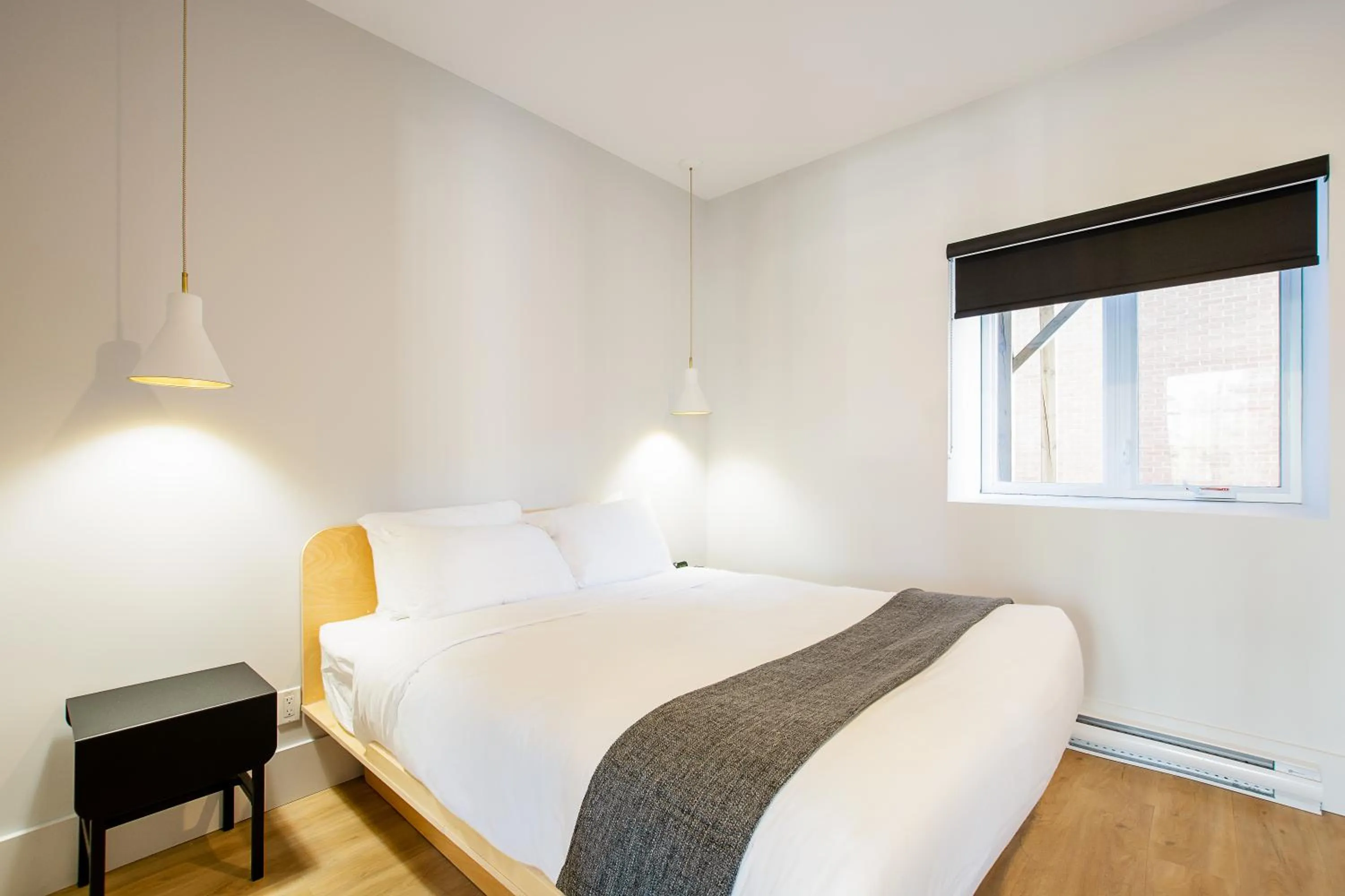 Bed in Les Lofts St-Vallier - Par Les Lofts Vieux Québec