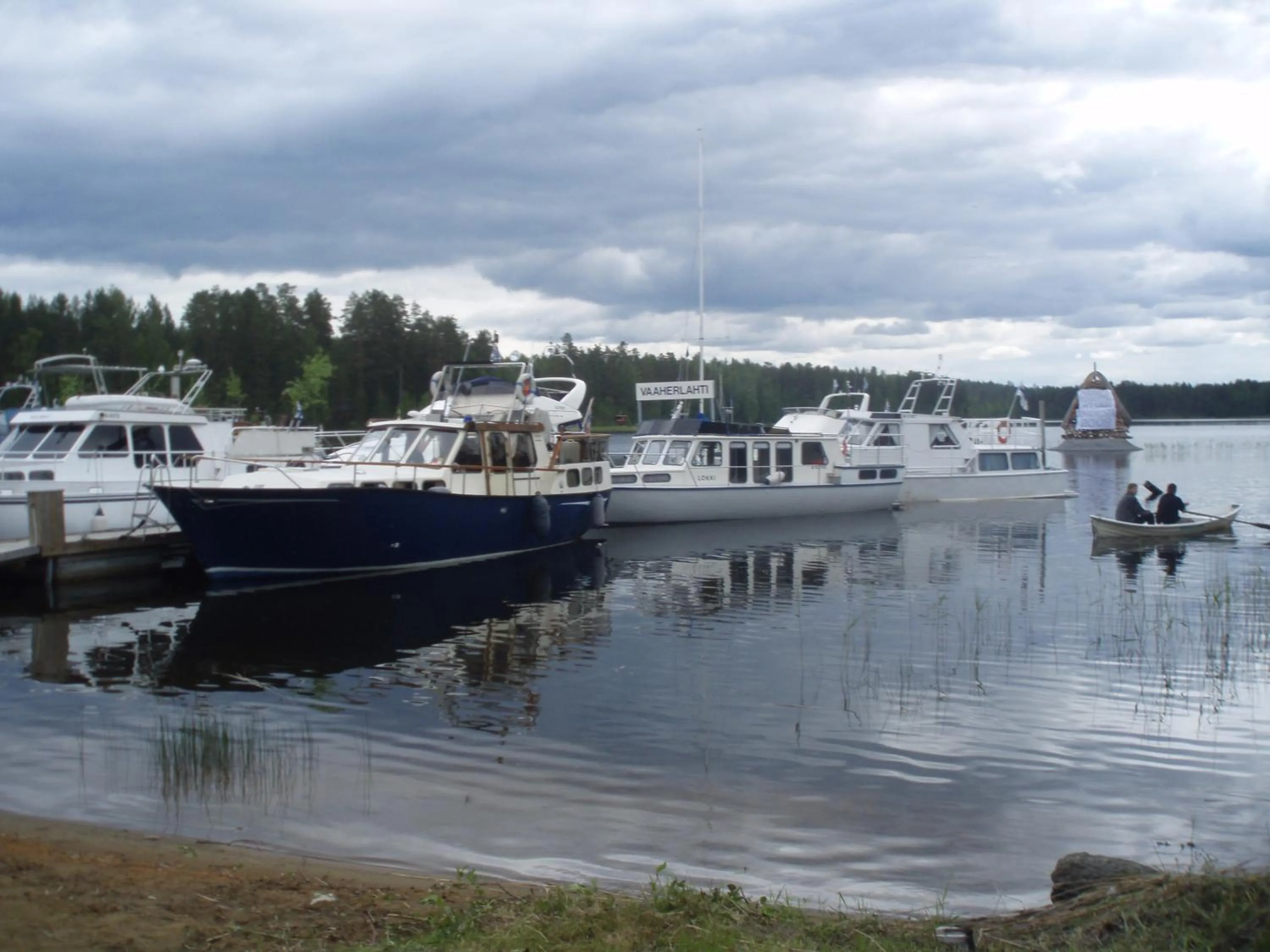 Lake view in Hotel Rantakatti