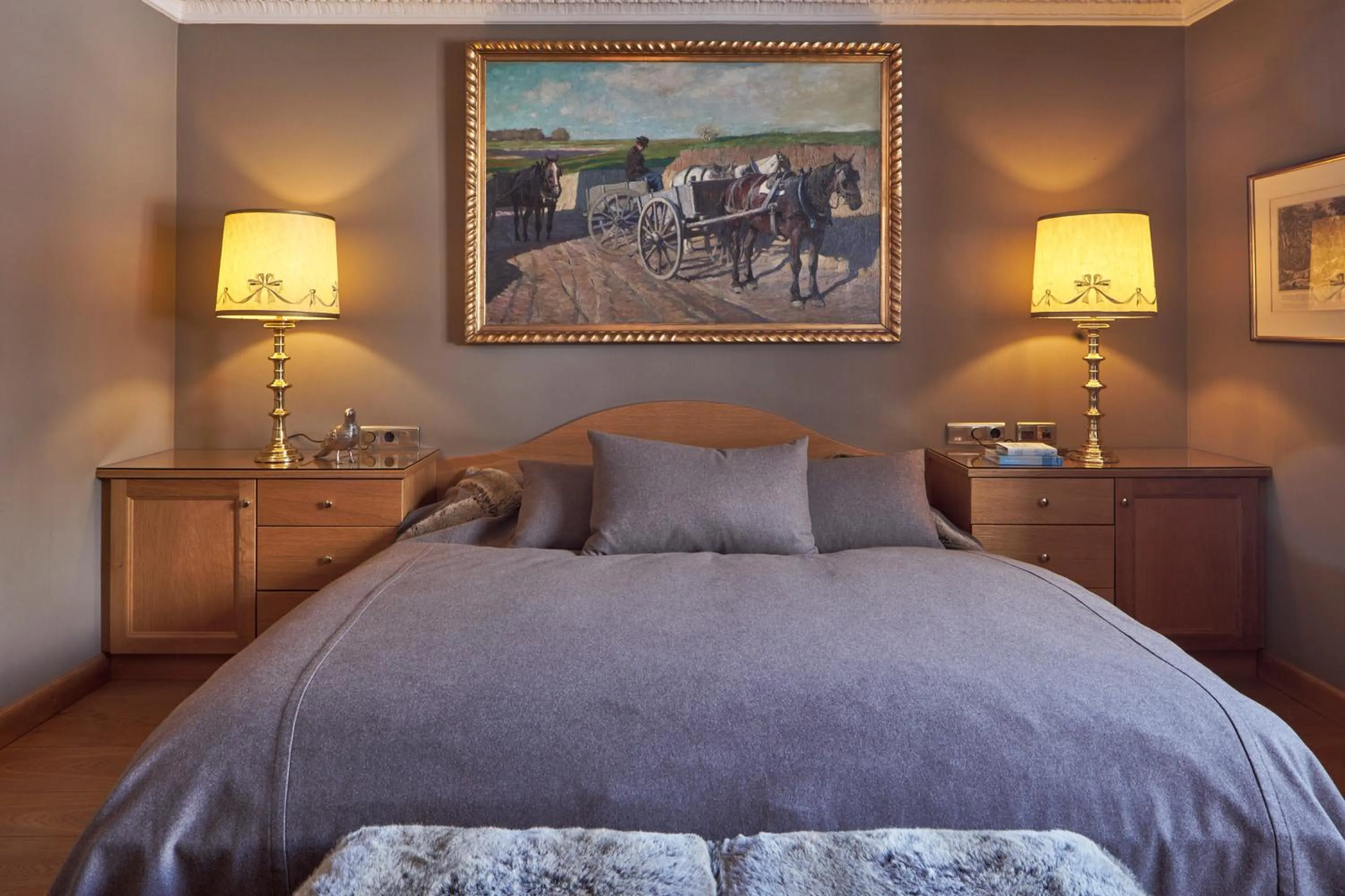 Bedroom, Bed in Kristiania Lech