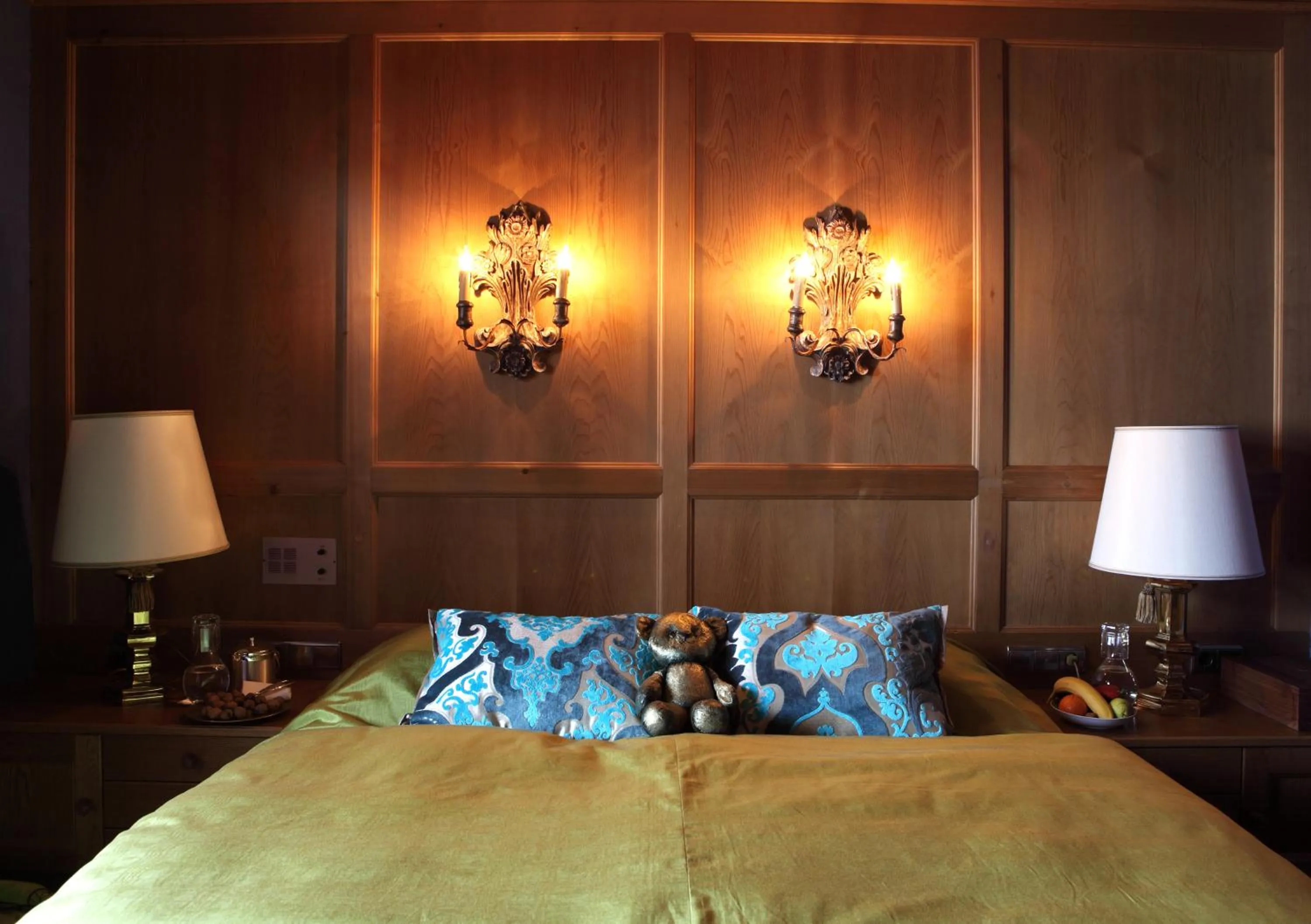 Bedroom, Bed in Kristiania Lech