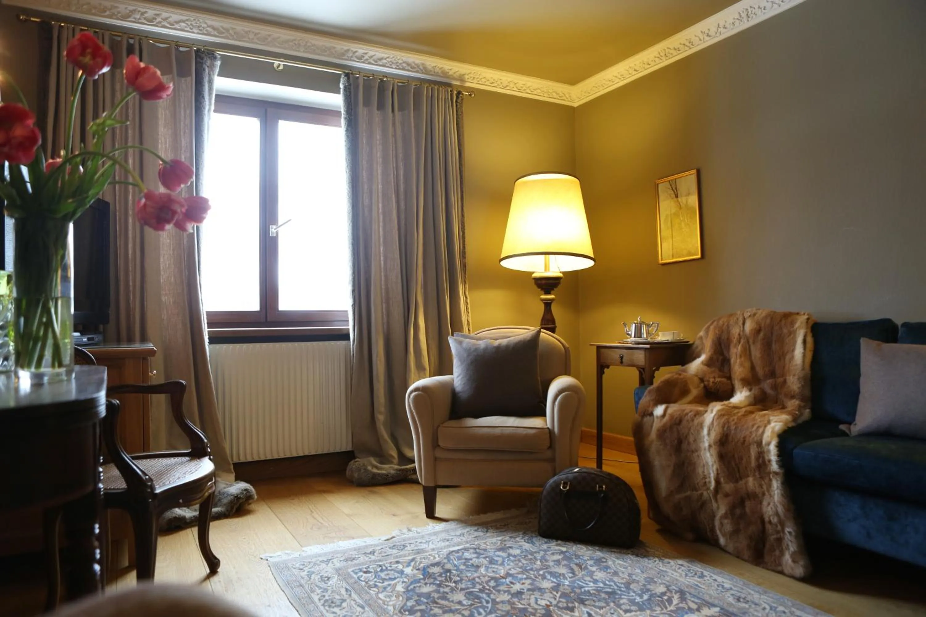 Living room in Kristiania Lech