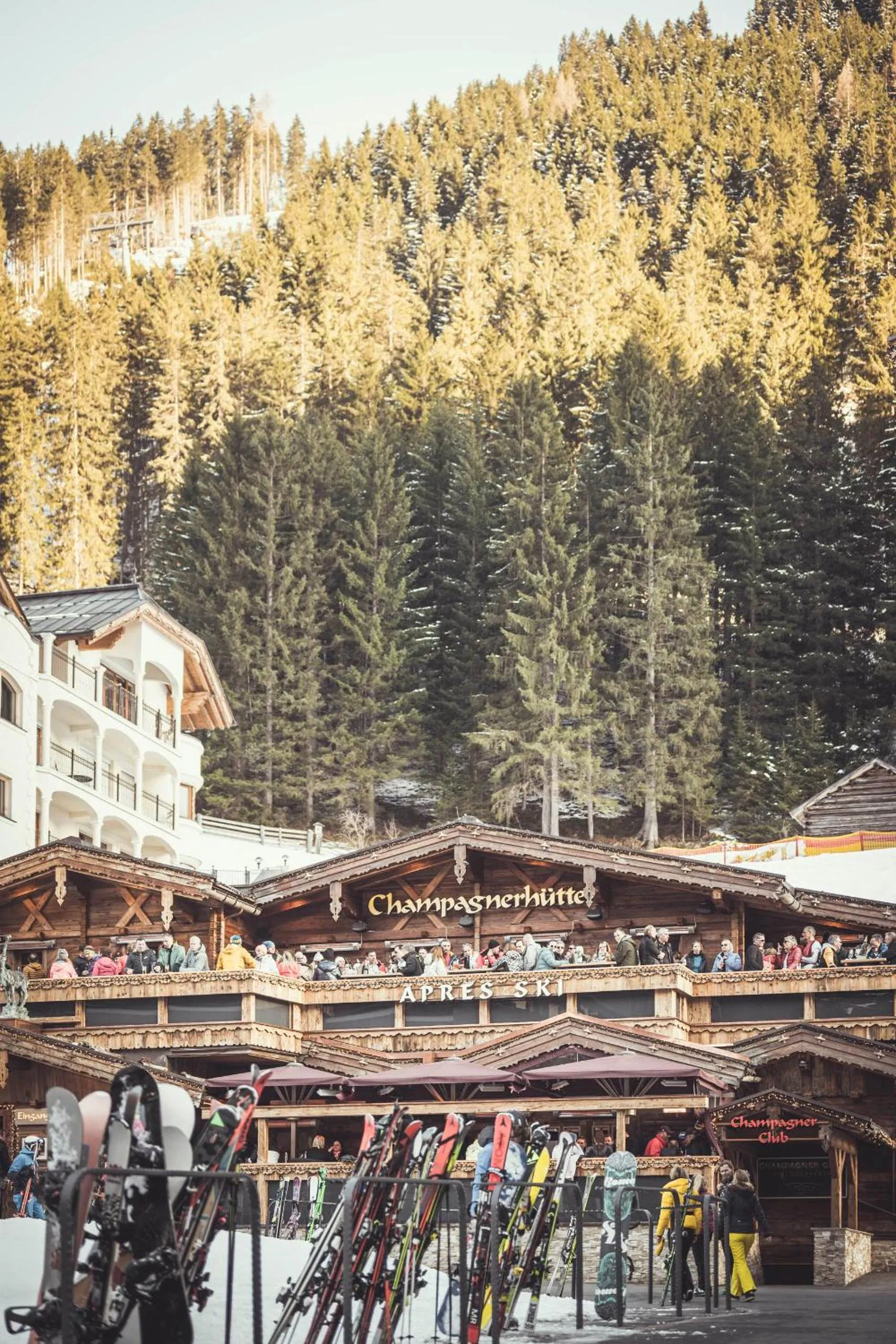 Property building in Schlosshotel Ischgl 5-Sterne Superior