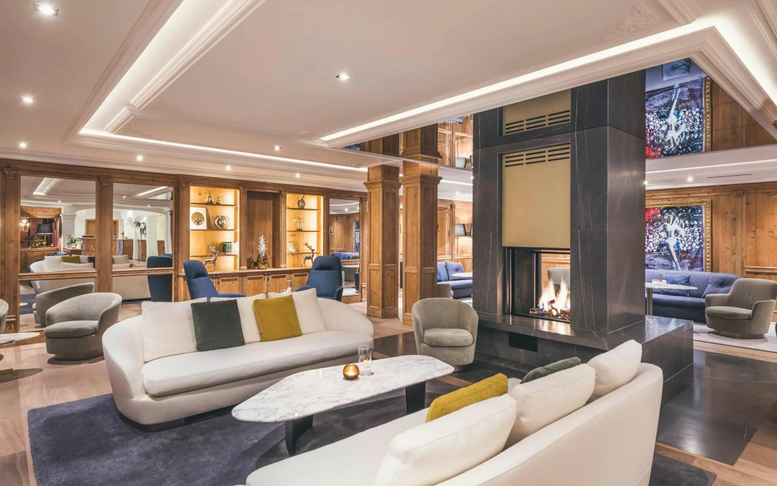 Restaurant/places to eat in Schlosshotel Ischgl 5-Sterne Superior