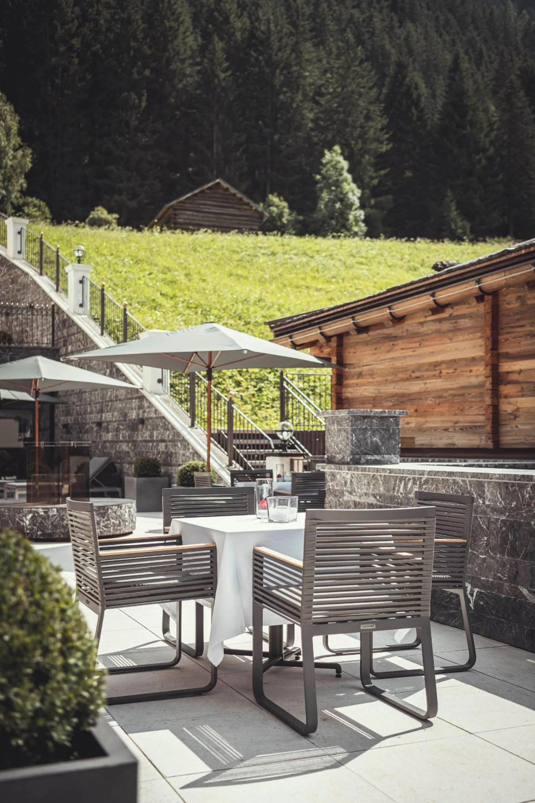 Restaurant/places to eat in Schlosshotel Ischgl 5-Sterne Superior