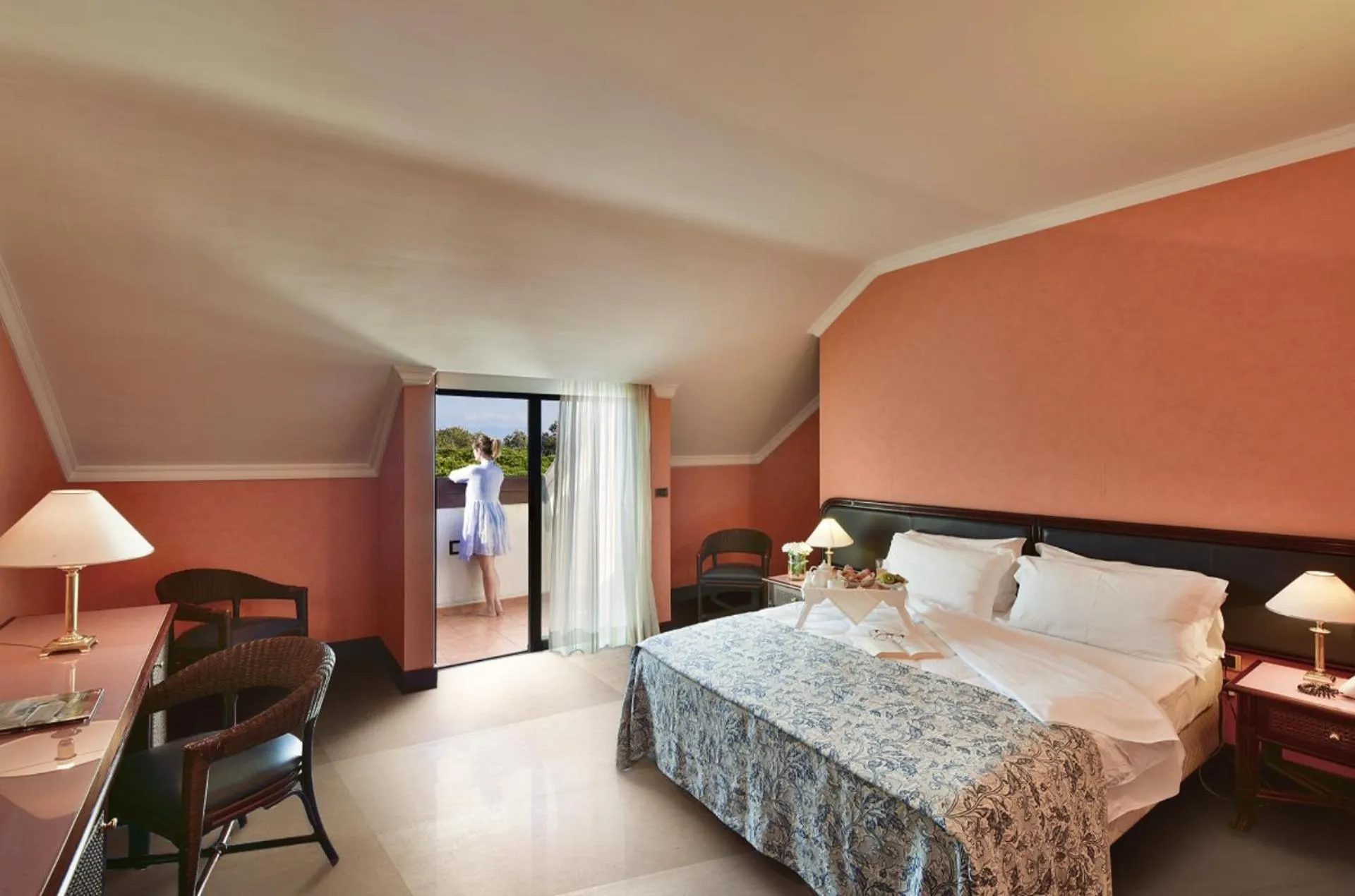 Bed in Hotel Schuhmann