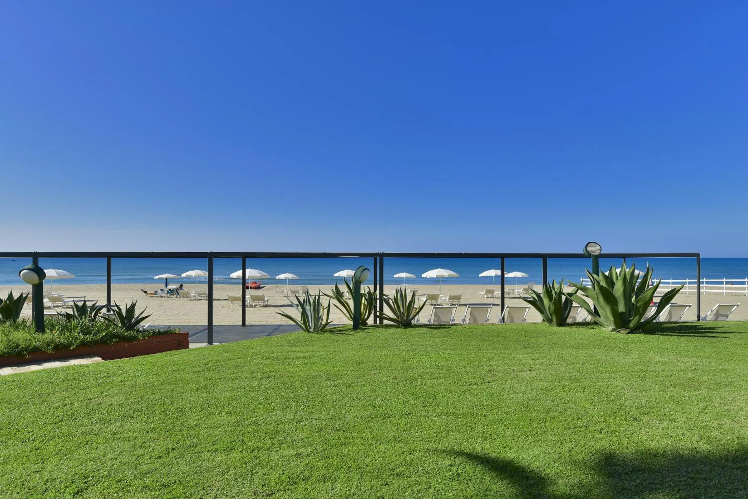 Garden view in Hotel Schuhmann