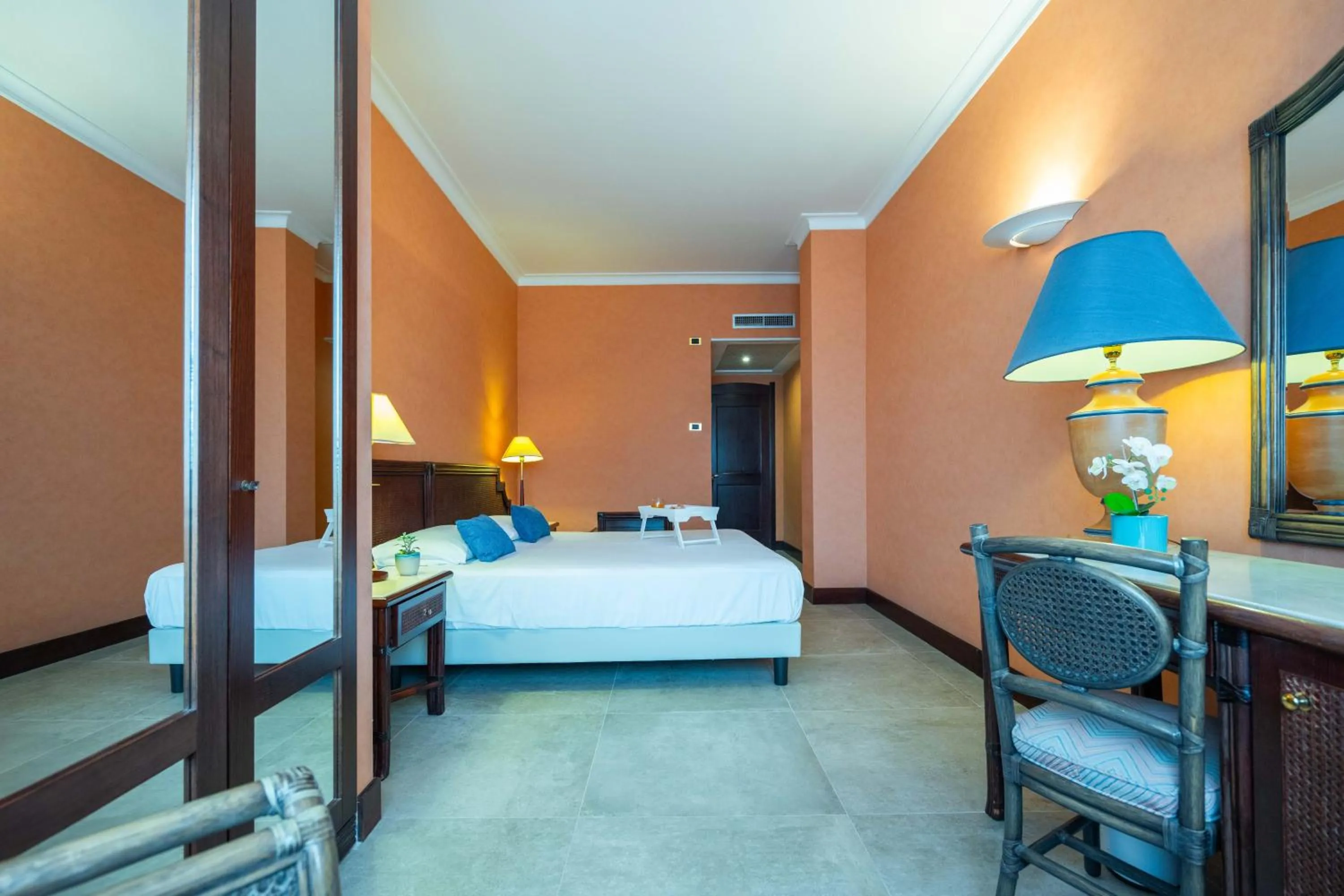 Bed in Hotel Schuhmann