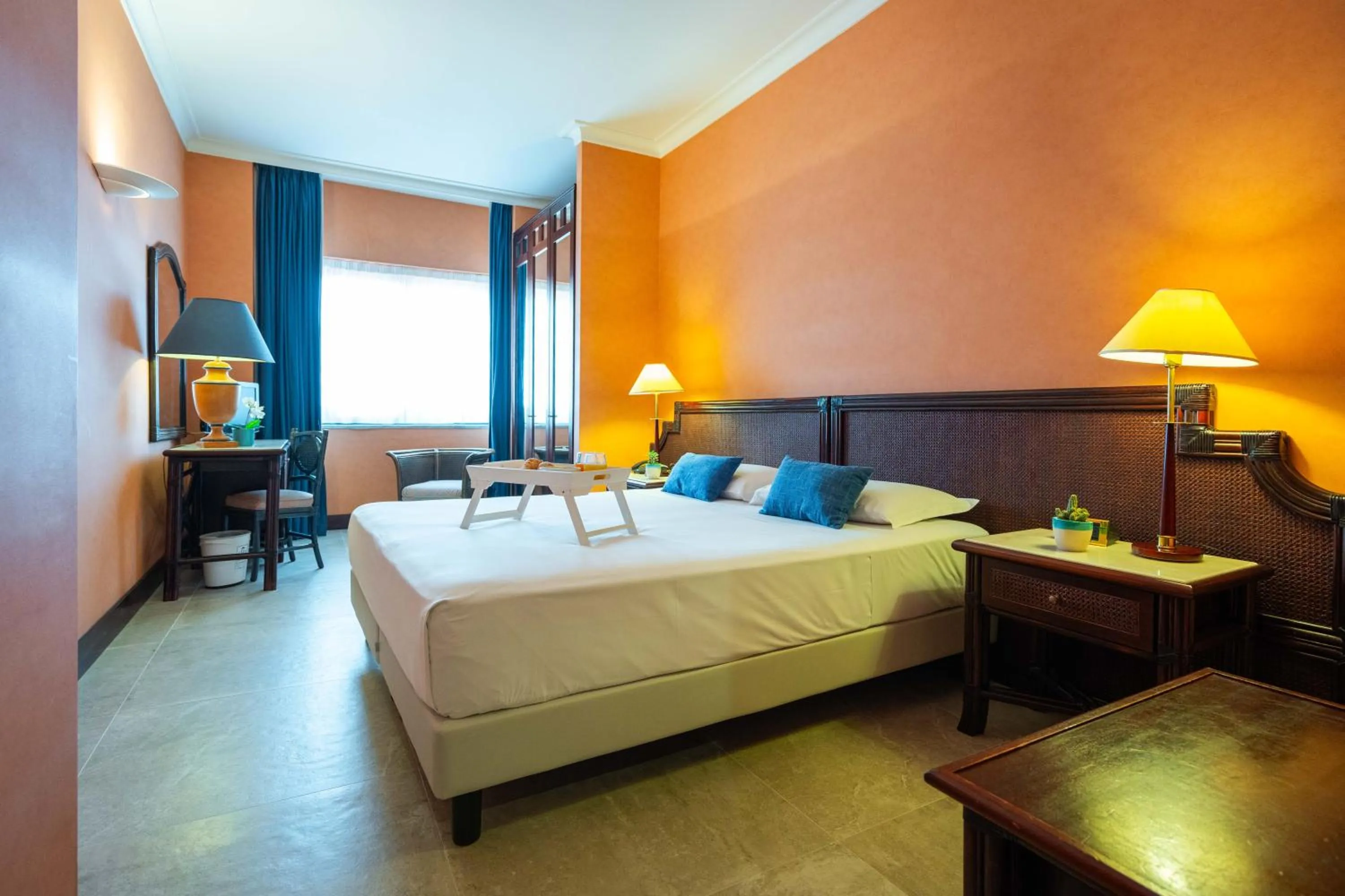 Bed in Hotel Schuhmann