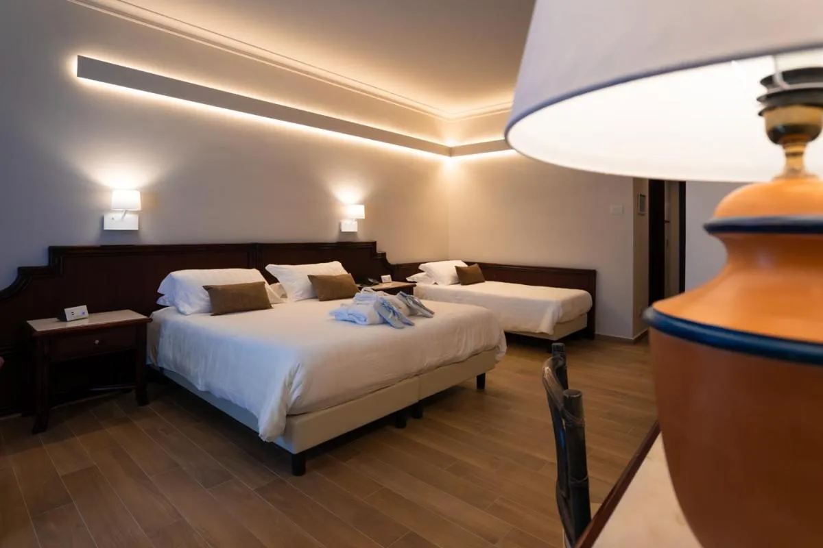 Bed in Hotel Schuhmann