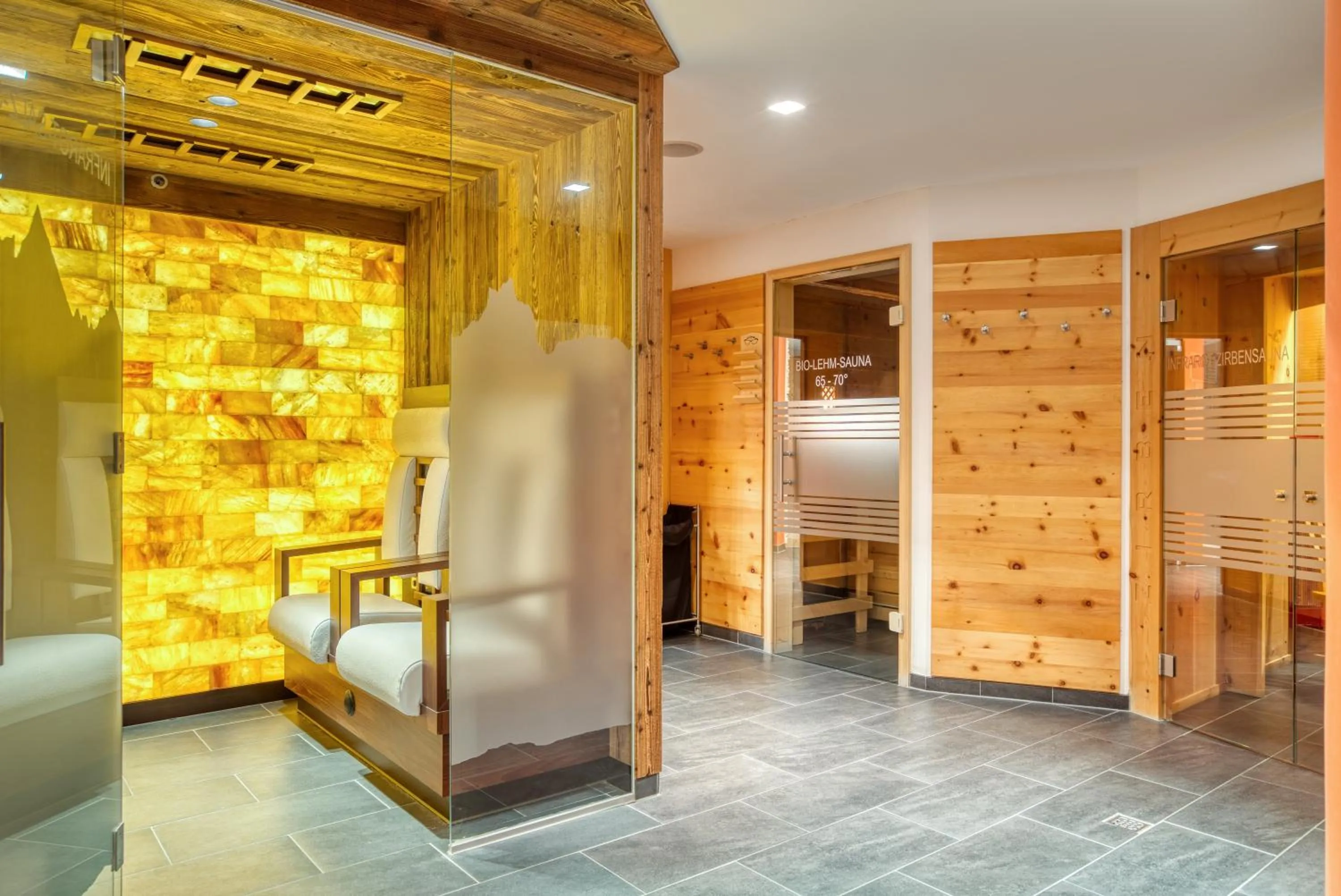 Spa and wellness centre/facilities in Mallaun Hotel.Erlebnis