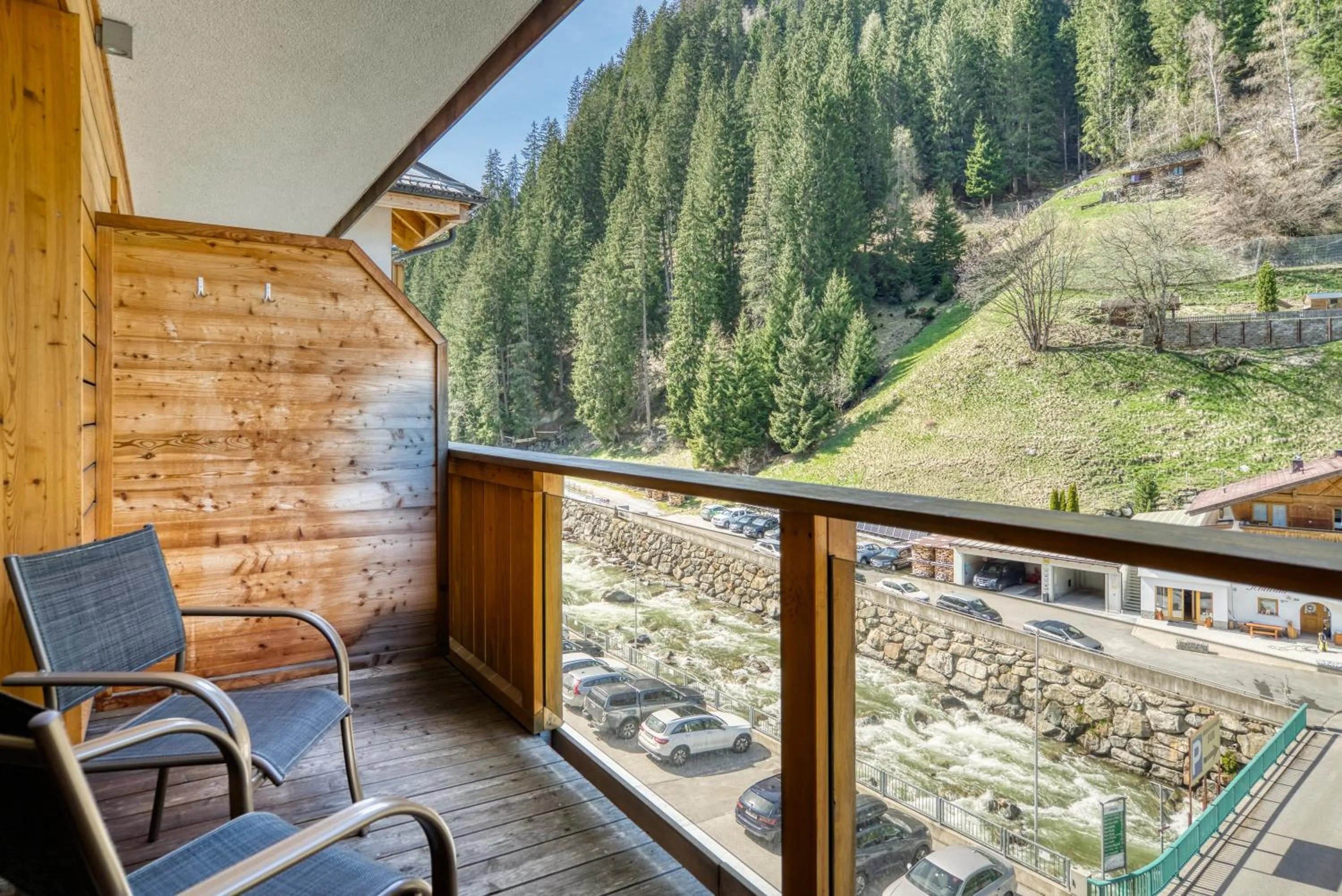 Balcony/Terrace in Mallaun Hotel.Erlebnis