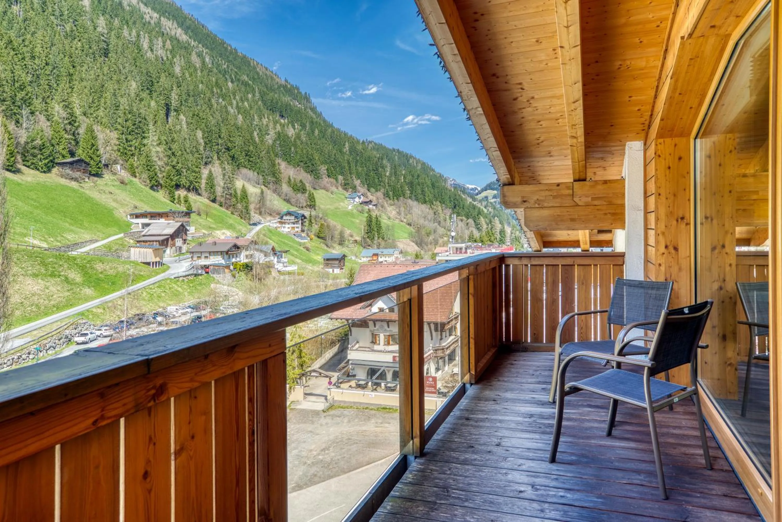 Balcony/Terrace in Mallaun Hotel.Erlebnis