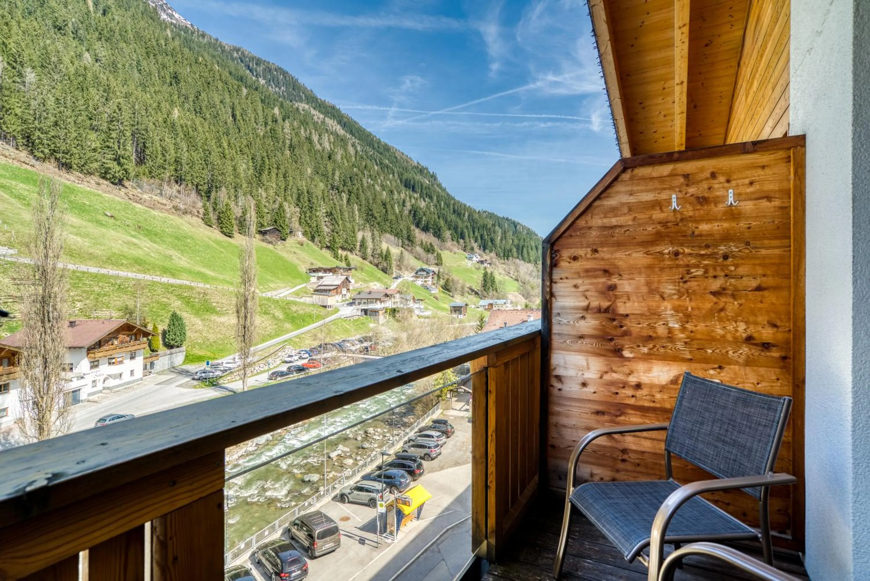 Balcony/Terrace in Mallaun Hotel.Erlebnis