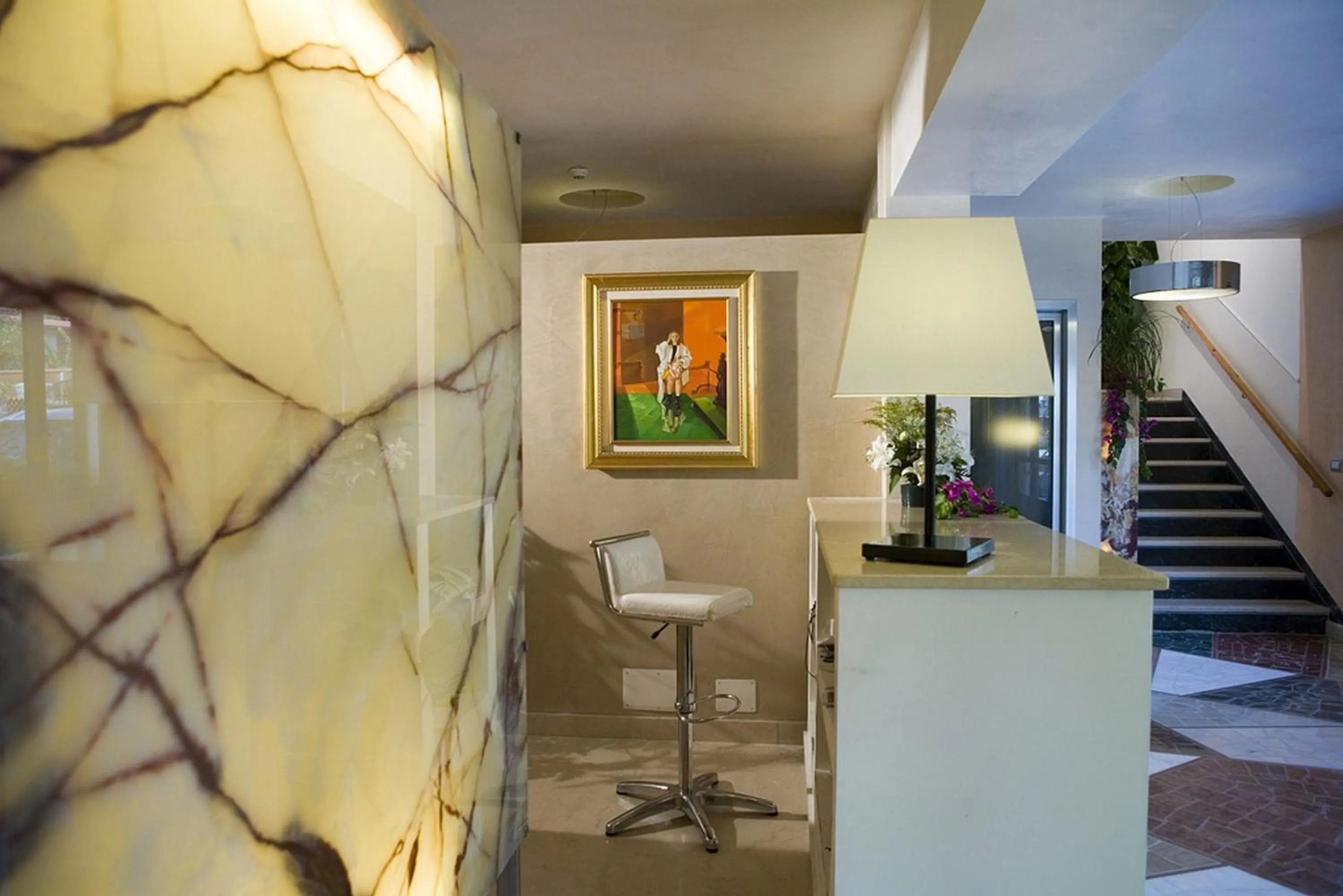 Shower in Hotel Ristorante Cavaliere