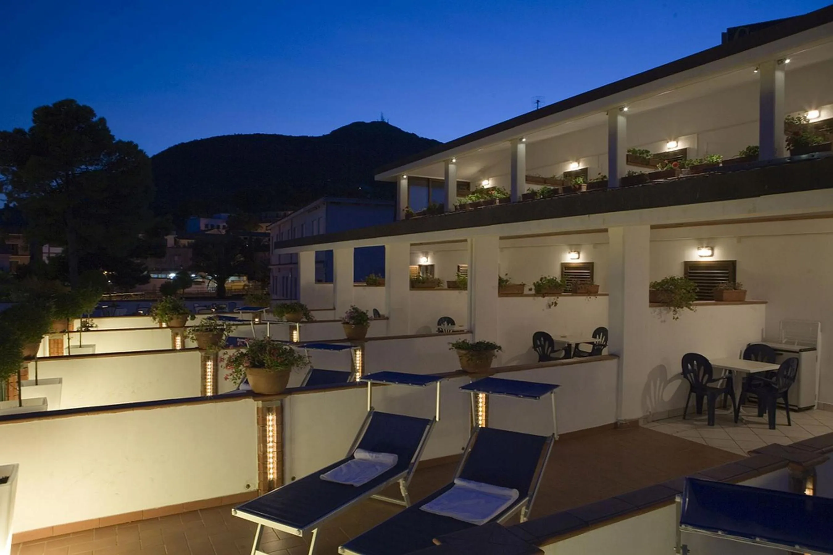 Balcony/Terrace in Hotel Ristorante Cavaliere