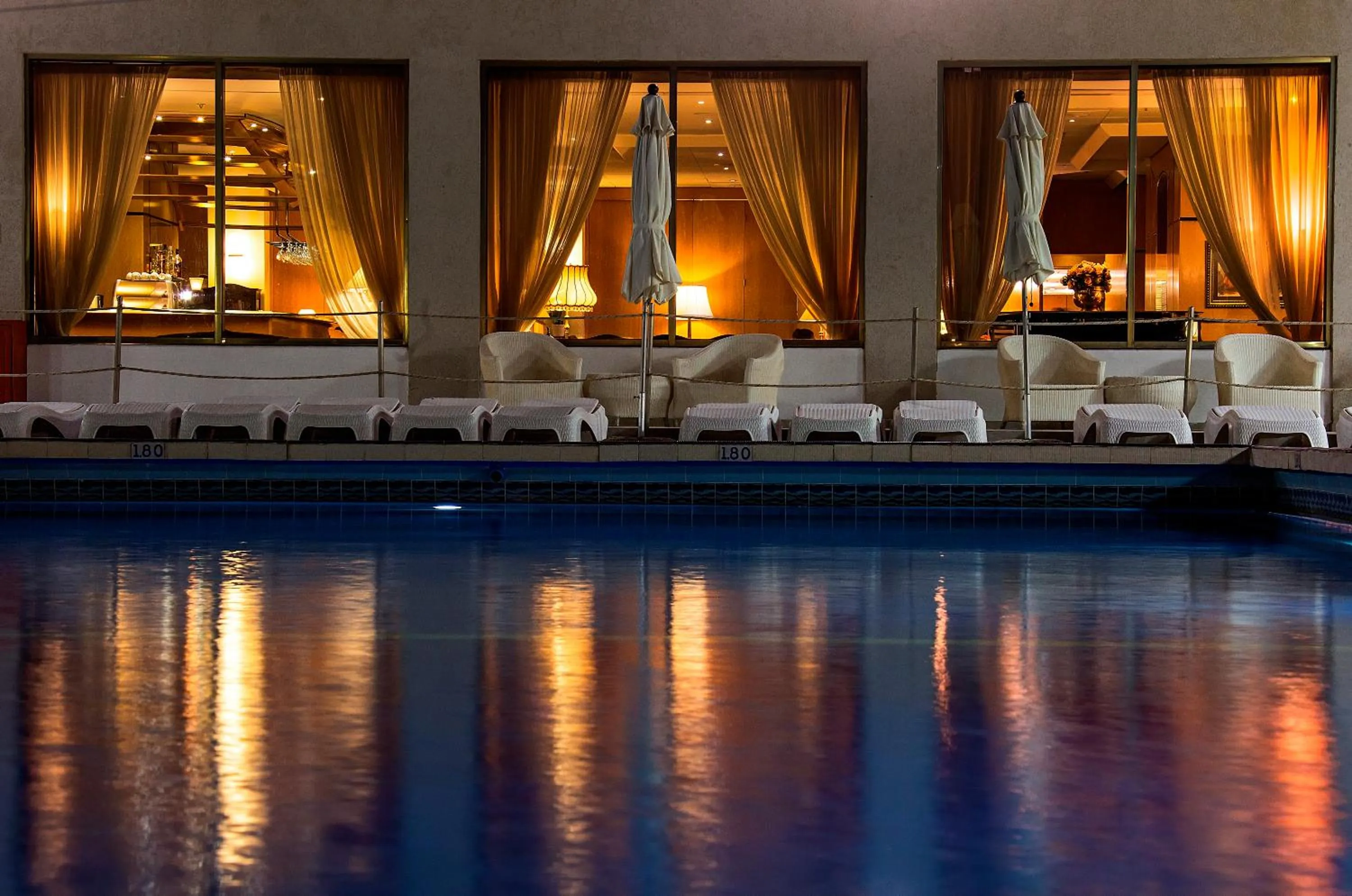 Swimming pool in The Seasons Hotel -Studio & Suite