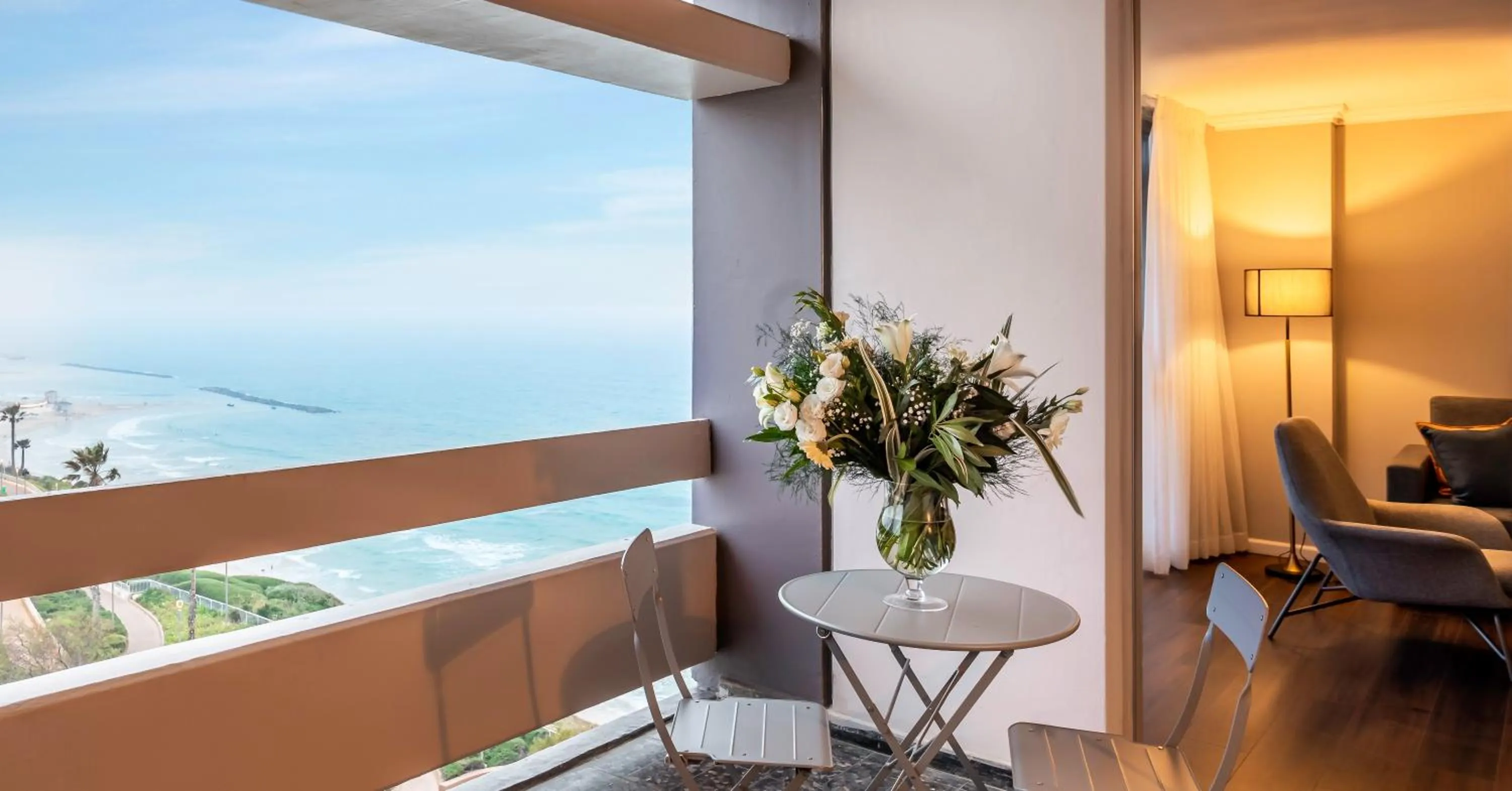 Sea view in The Seasons Hotel -Studio & Suite