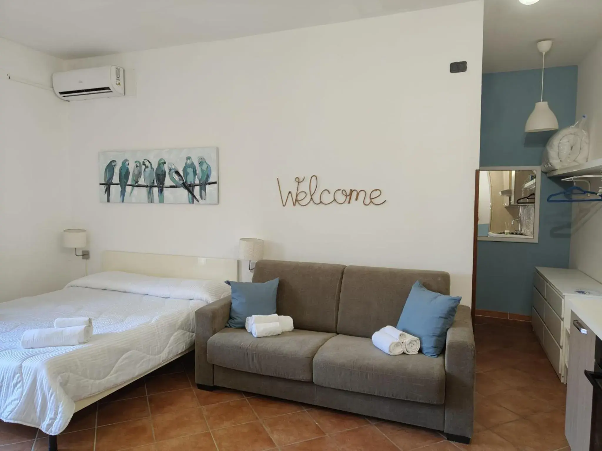 Bed in That's Amore Cilento Country House Bed in That's Amore Cilento Country House