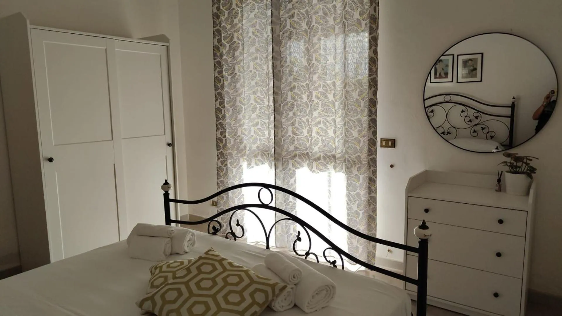 Bed in That's Amore Cilento Country House