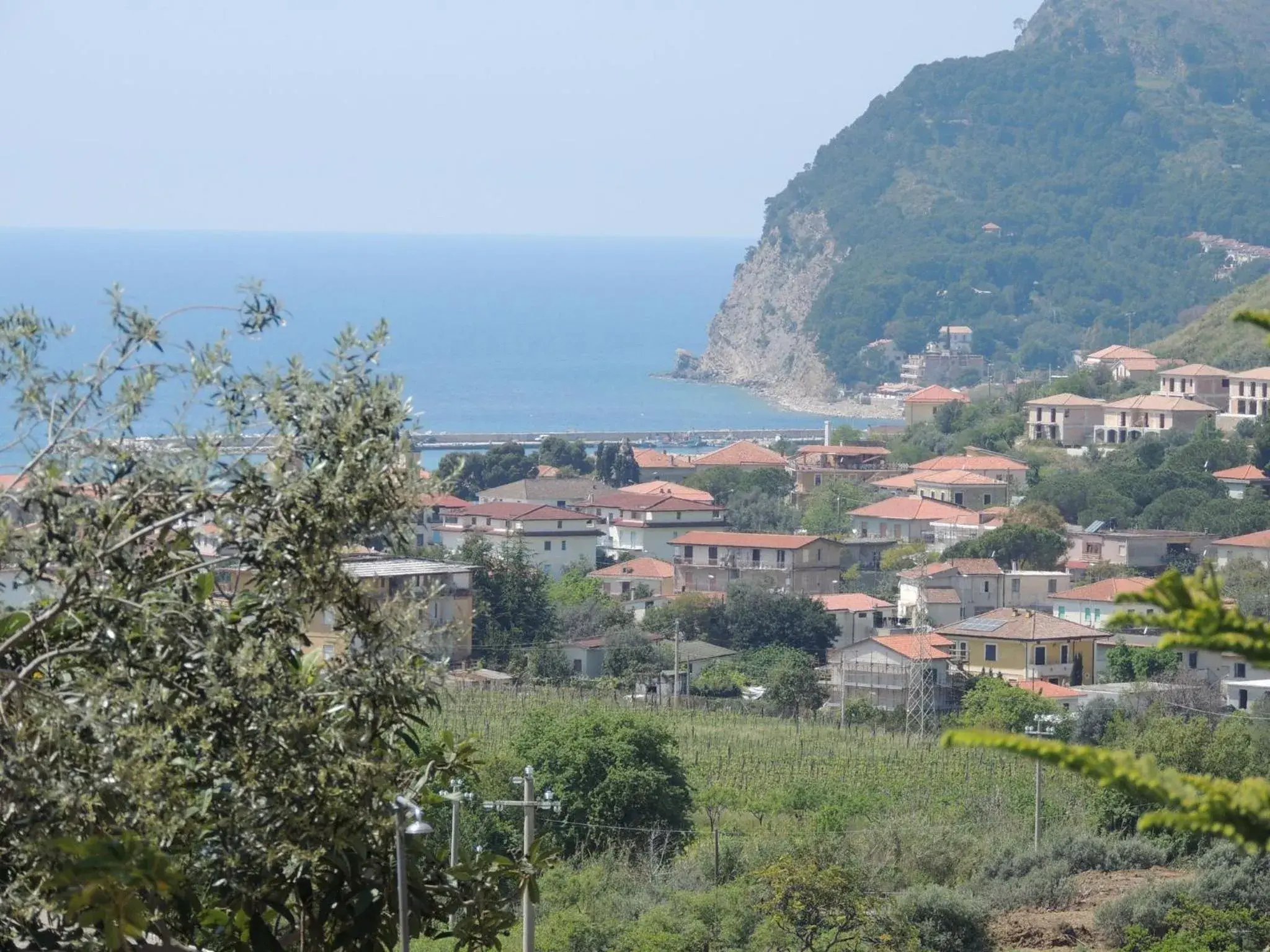 City view in That's Amore Cilento Country House City view in That's Amore Cilento Country House