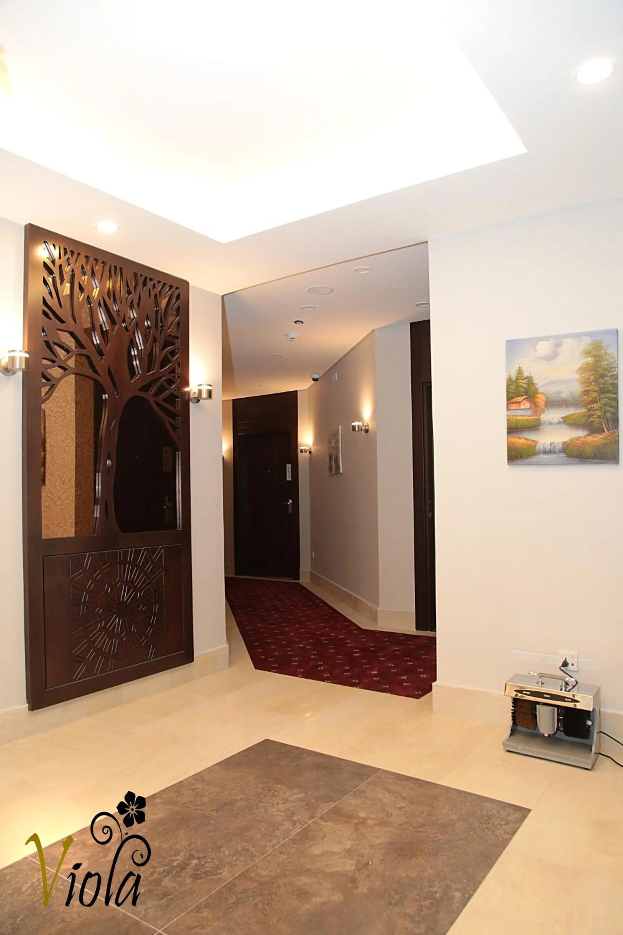 On site in Viola Hotel Suites