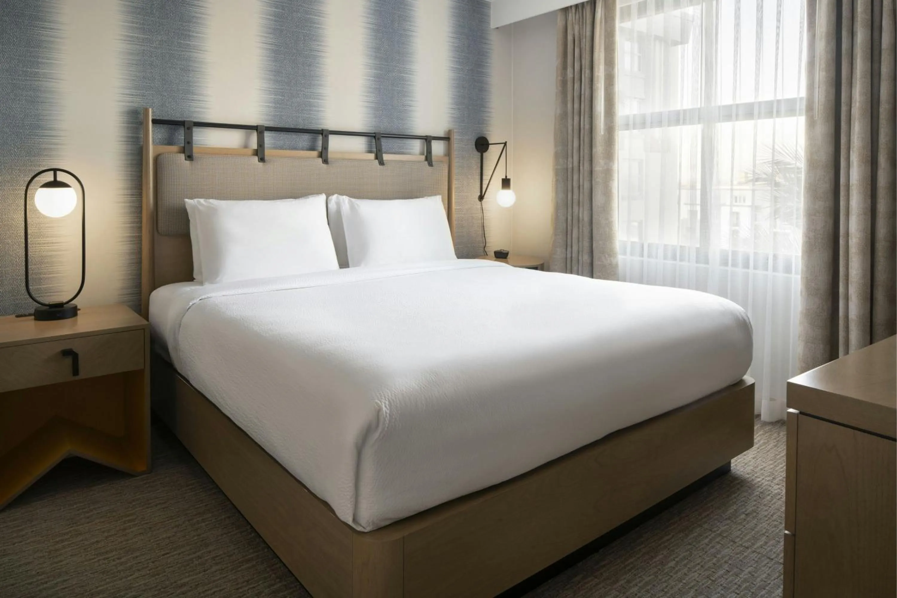 Bedroom, Bed in Residence Inn Irvine John Wayne Airport Orange County