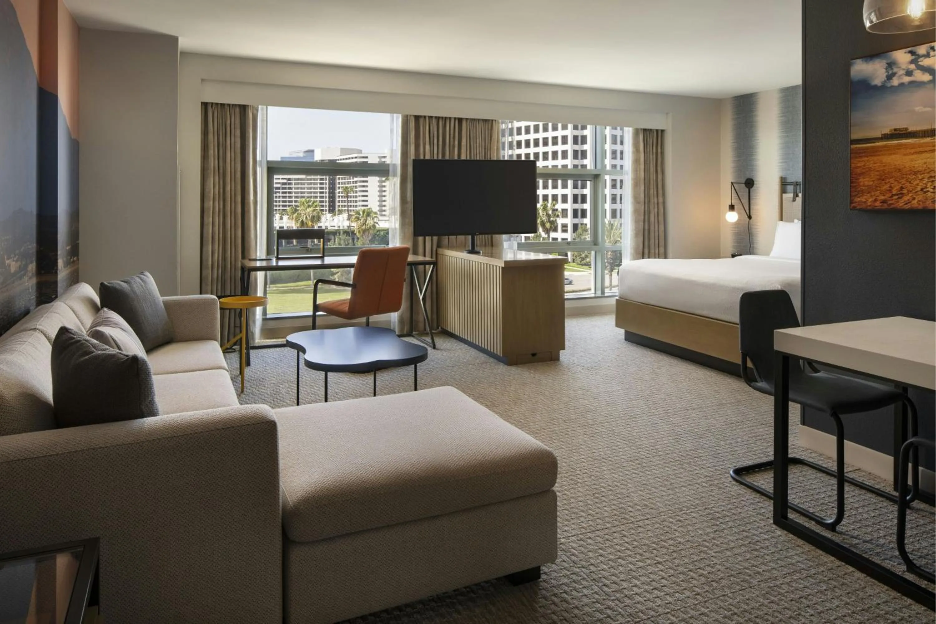 Photo of the whole room, Bed in Residence Inn Irvine John Wayne Airport Orange County