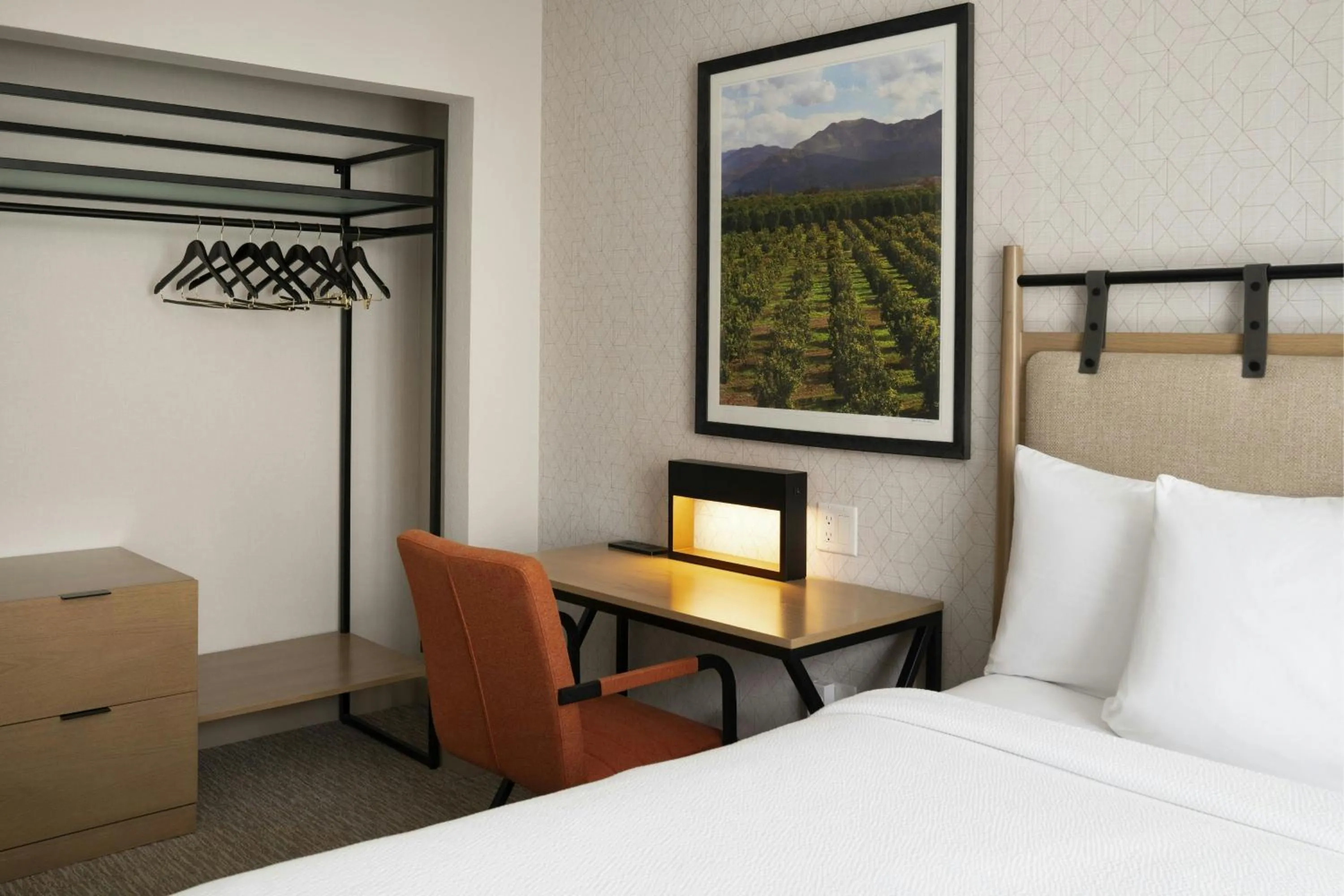 Bedroom, Bed in Residence Inn Irvine John Wayne Airport Orange County