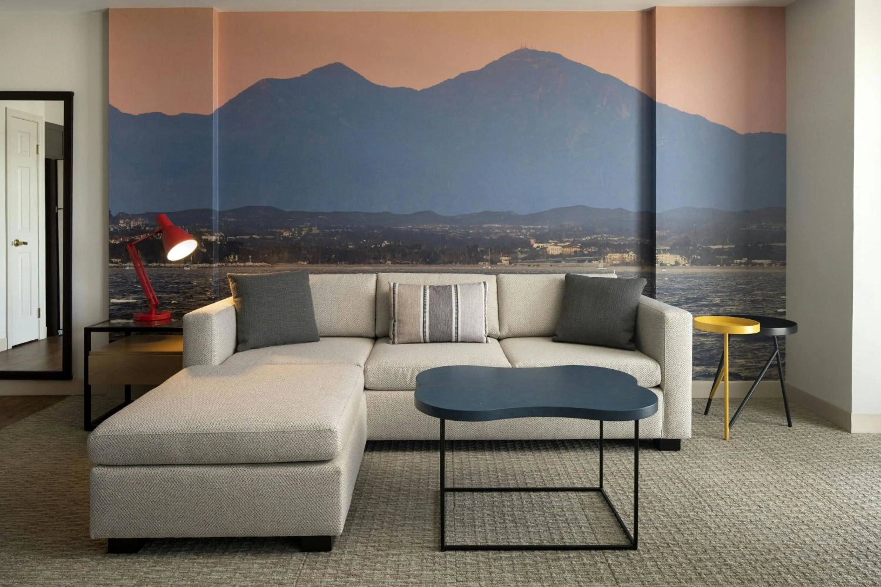 Living room in Residence Inn Irvine John Wayne Airport Orange County