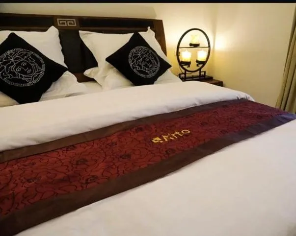Bed in Arto Aparthotel