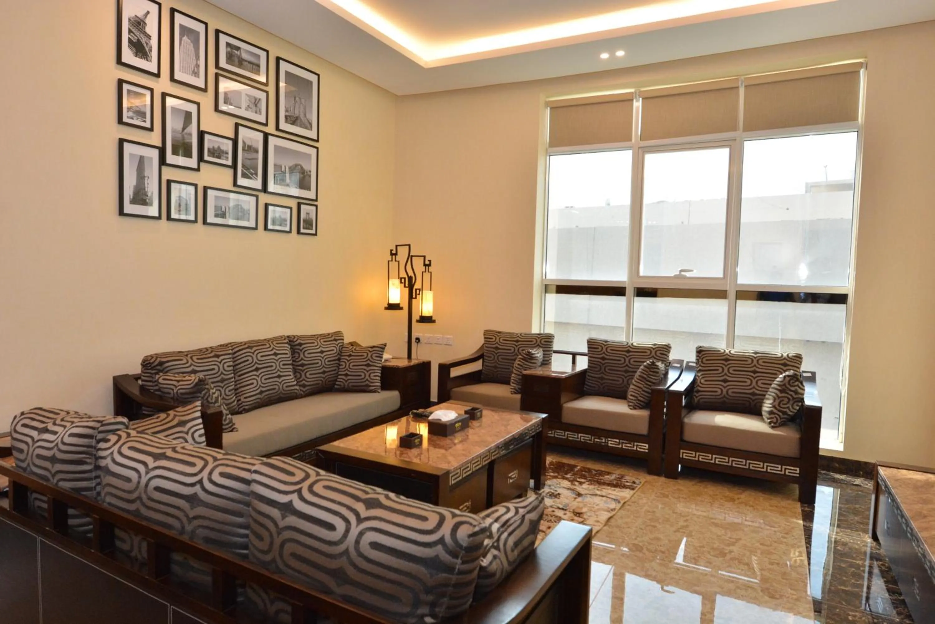 Living room in Arto Aparthotel