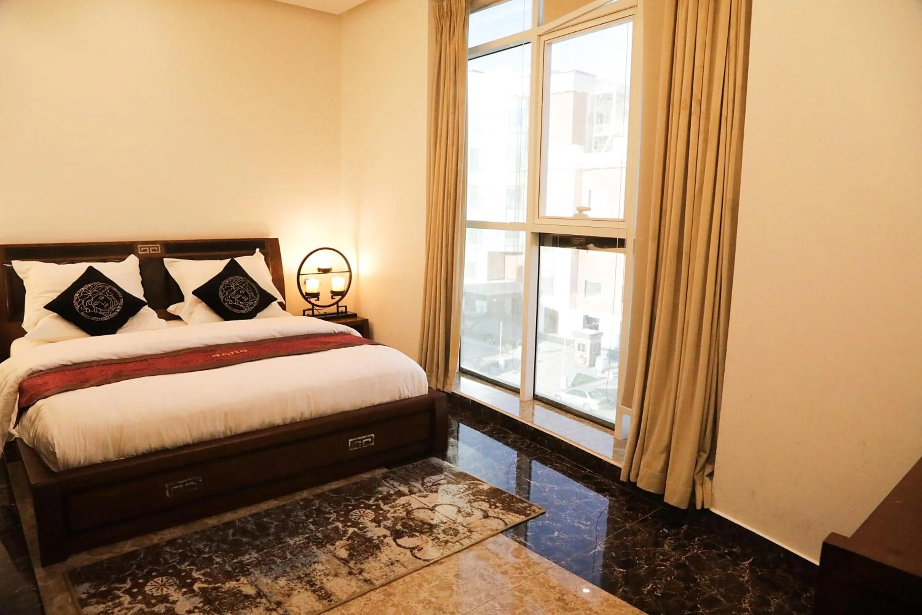Bed in Arto Aparthotel