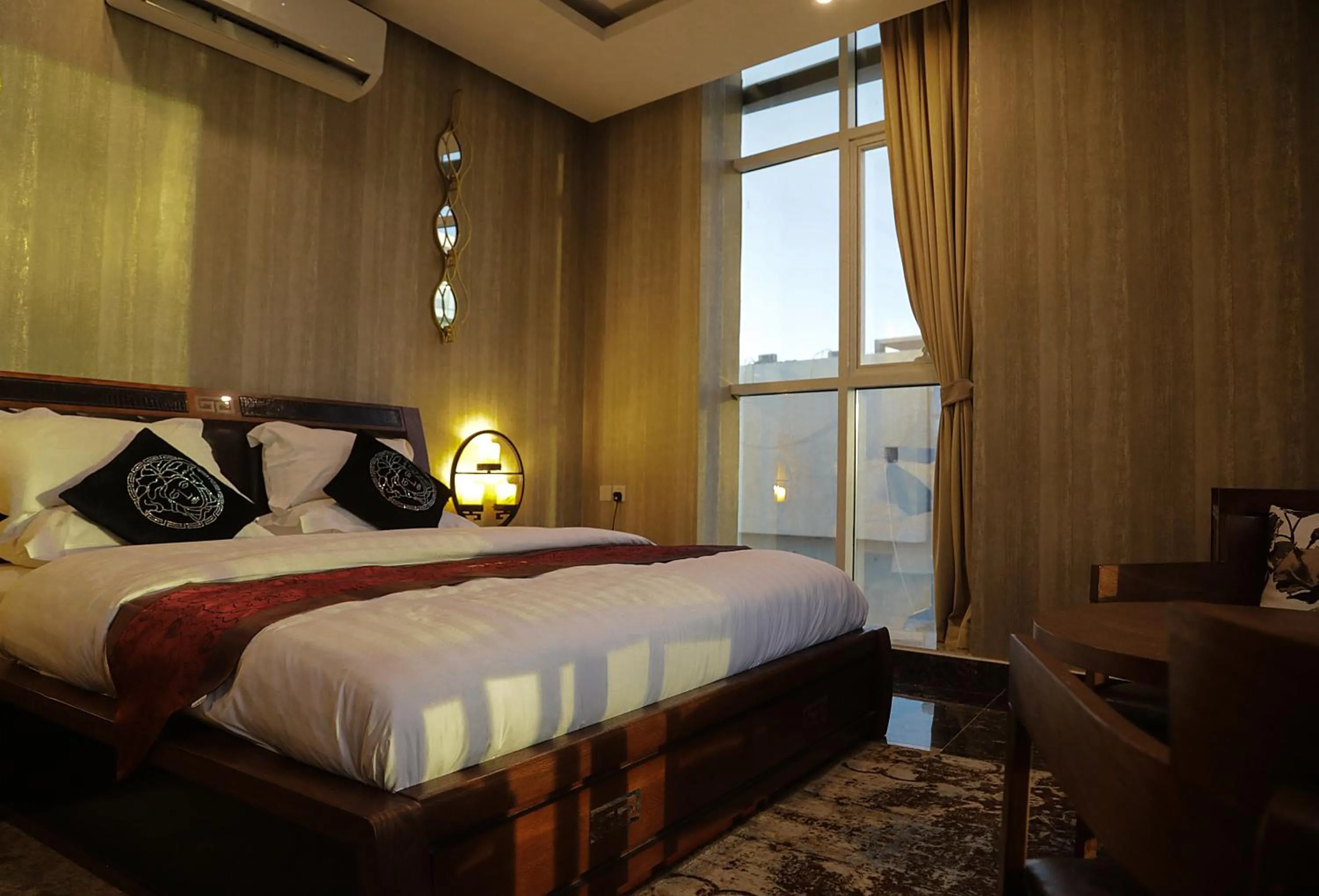 Bed in Arto Aparthotel