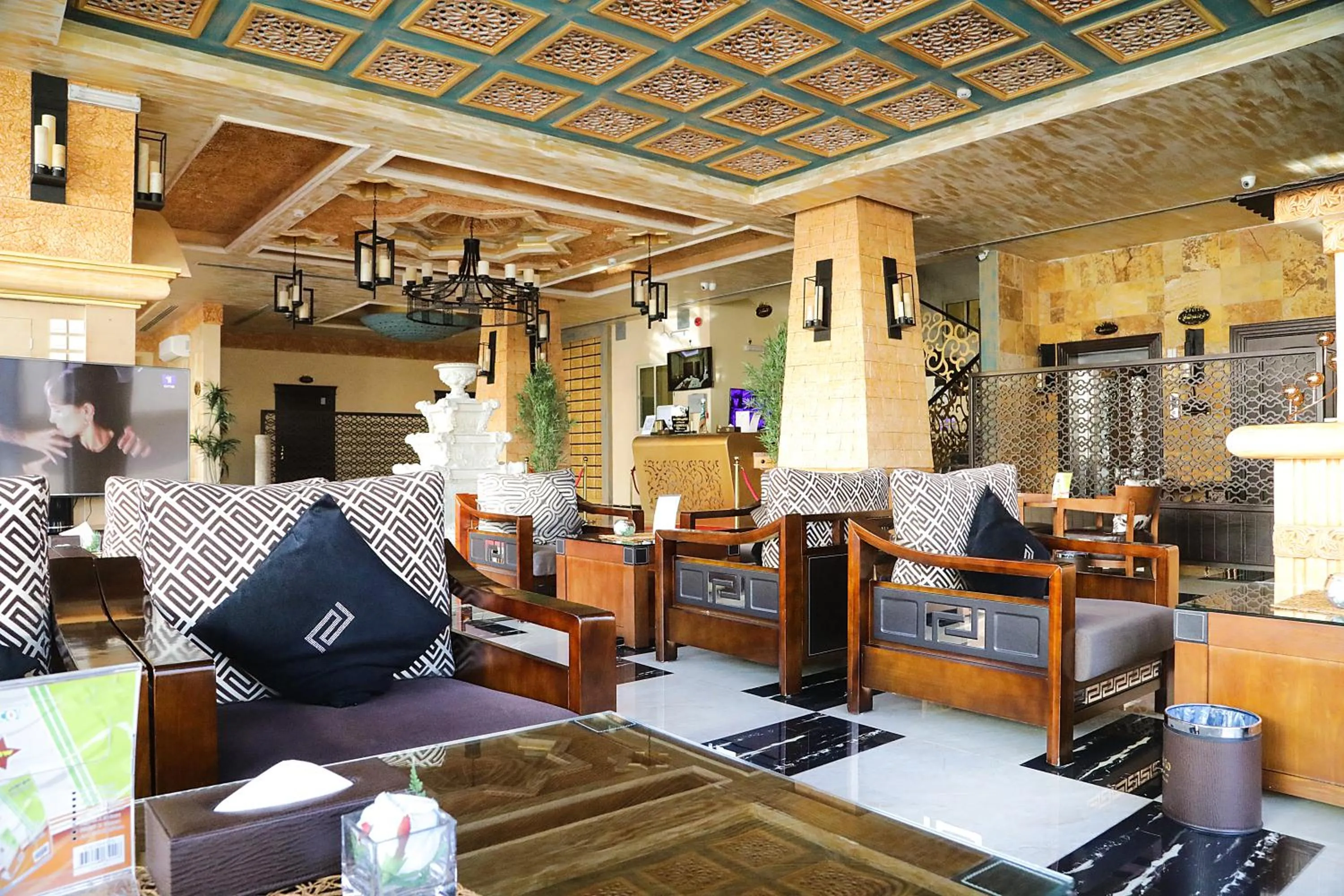 Lobby or reception in Arto Aparthotel