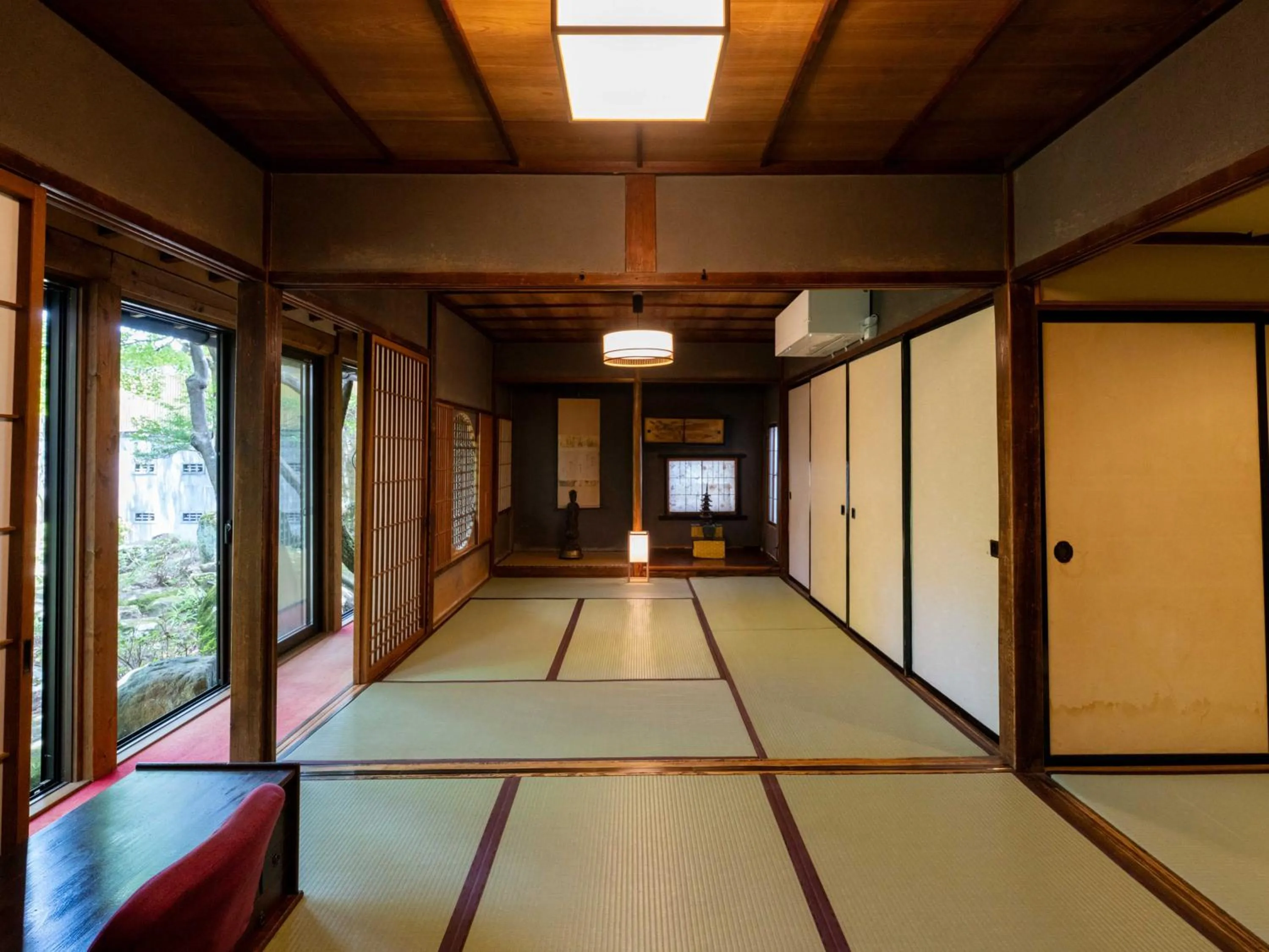 Garden in Temple Hotel Takayama Zenkoji