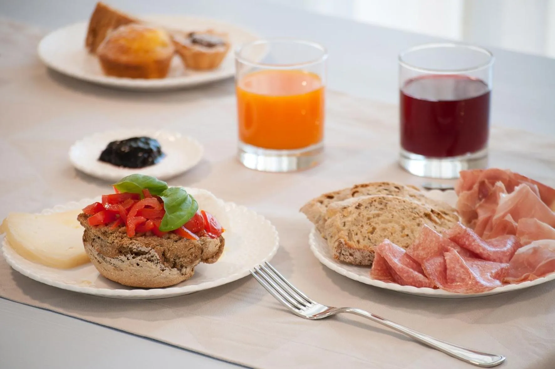 Continental breakfast in KissfromSalento B&B+Bike