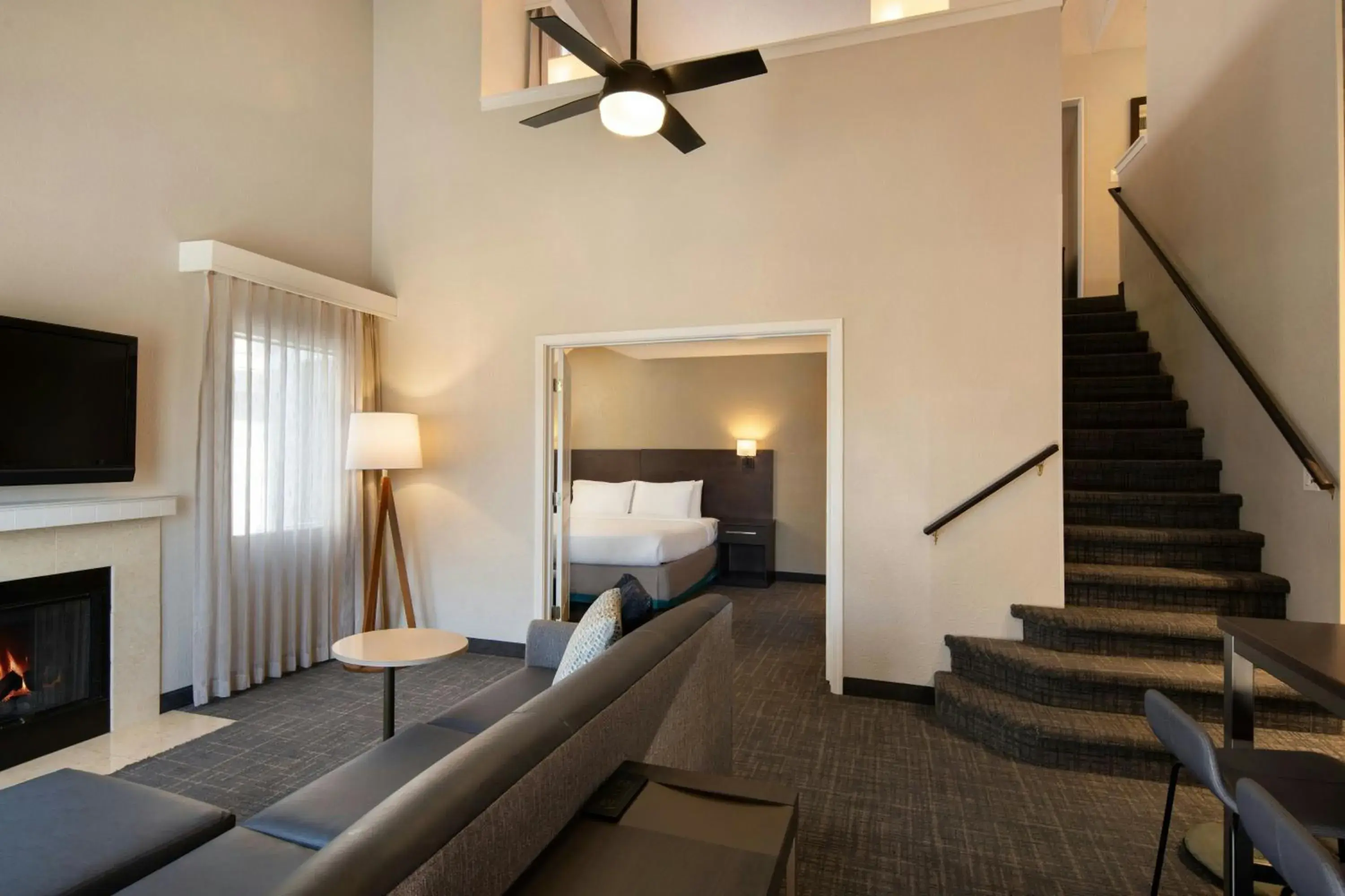 King Studio with Sofa Bed and Adapted Tub - Mobility and Hearing Accessible in Residence Inn Anaheim Placentia/Fullerton King Studio with Sofa Bed and Adapted Tub - Mobility and Hearing Accessible in Residence Inn Anaheim Placentia/Fullerton