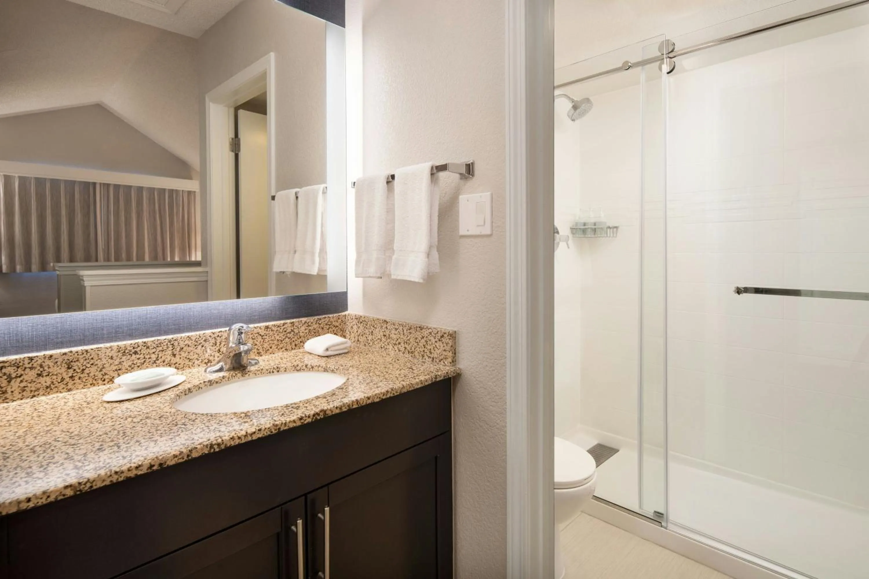 Bathroom in Residence Inn Anaheim Placentia/Fullerton