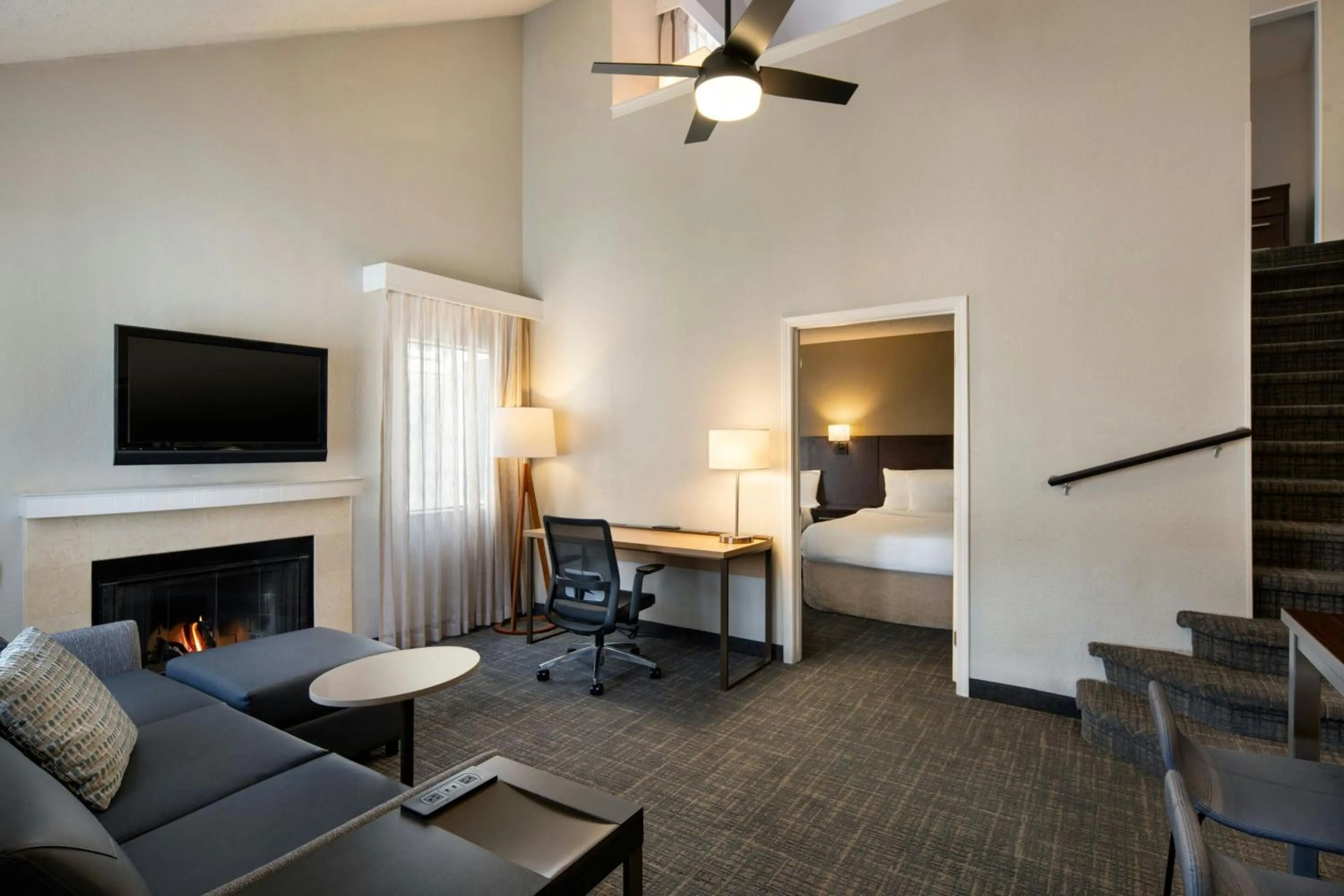 Photo of the whole room, Bed in Residence Inn Anaheim Placentia/Fullerton