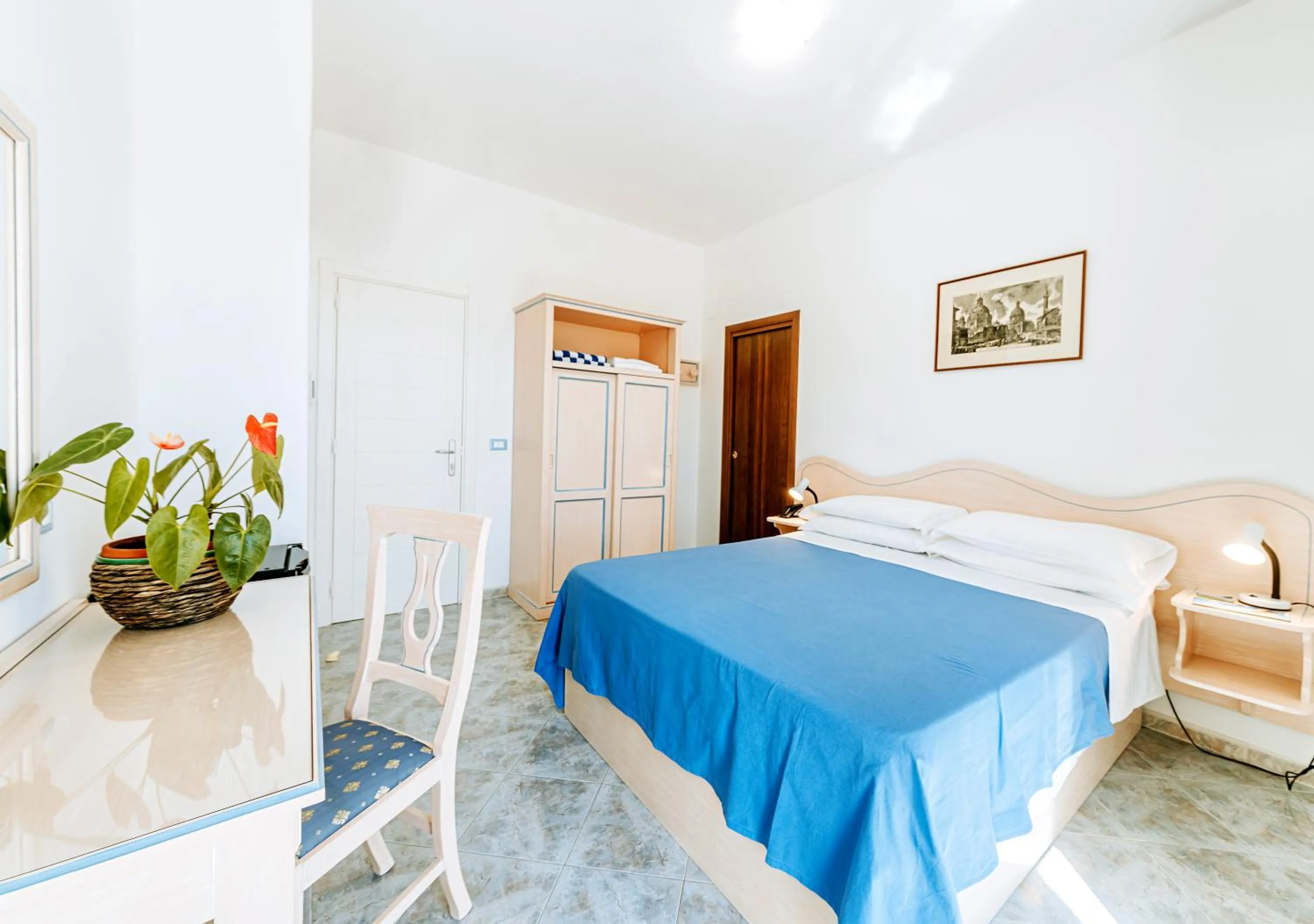 Bed in Hotel Villa D'Orta