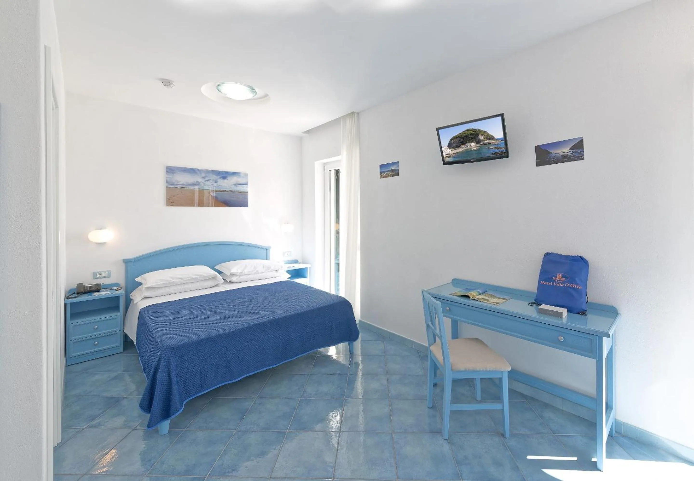 Bedroom, Bed in Hotel Villa D'Orta