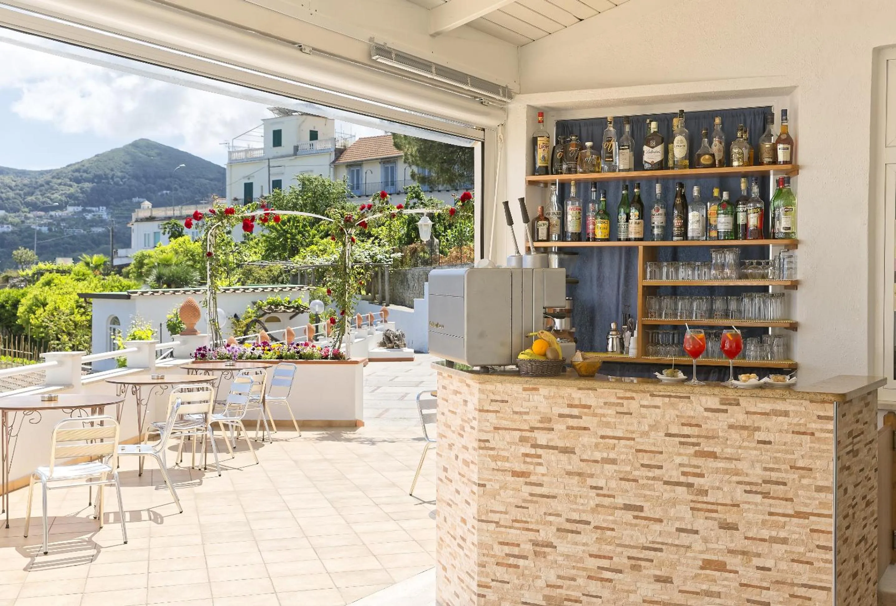 Lounge or bar in Hotel Villa D'Orta