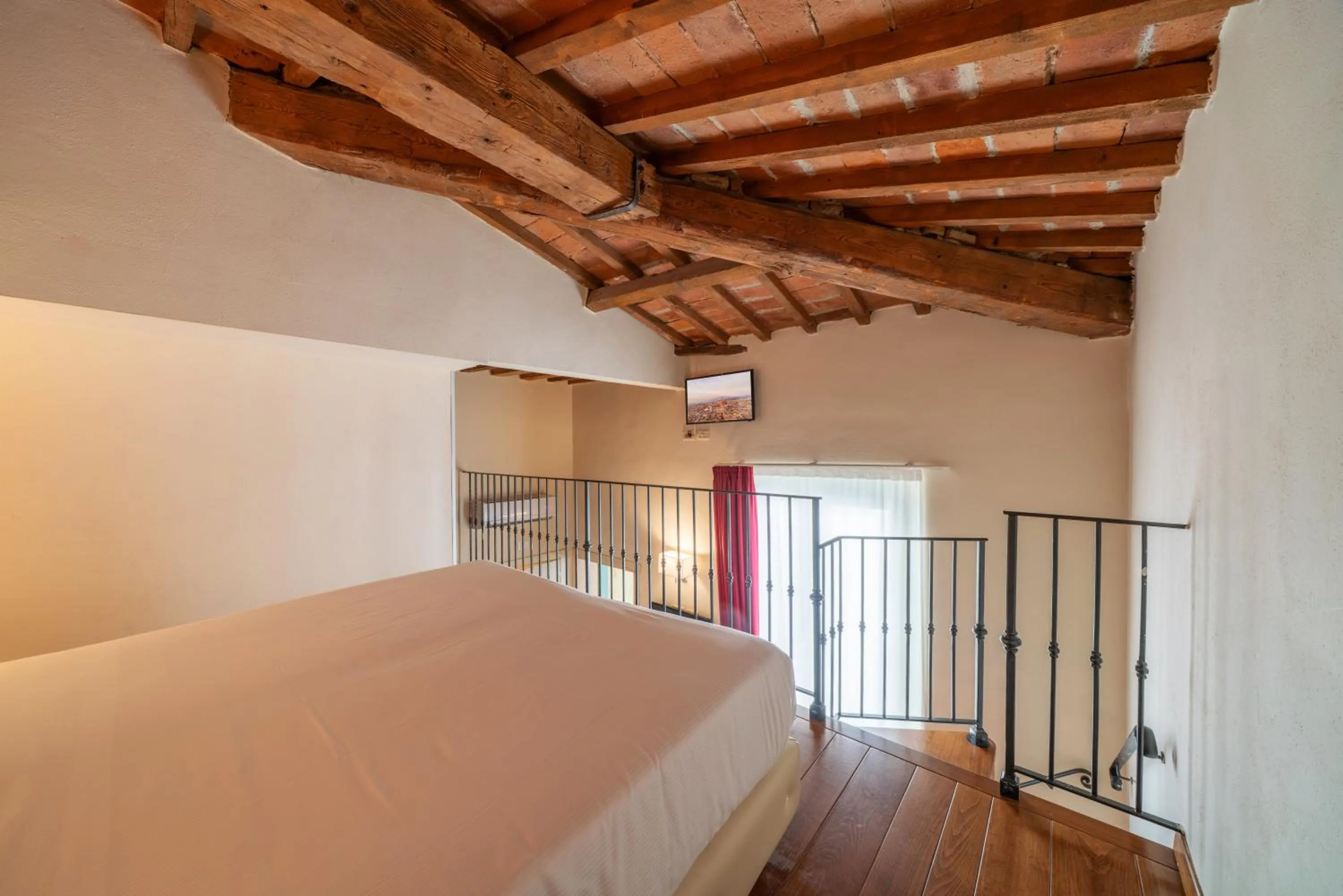 Bedroom, Bed in Residenza Conte di Cavour & Rooftop - dBe Hotels